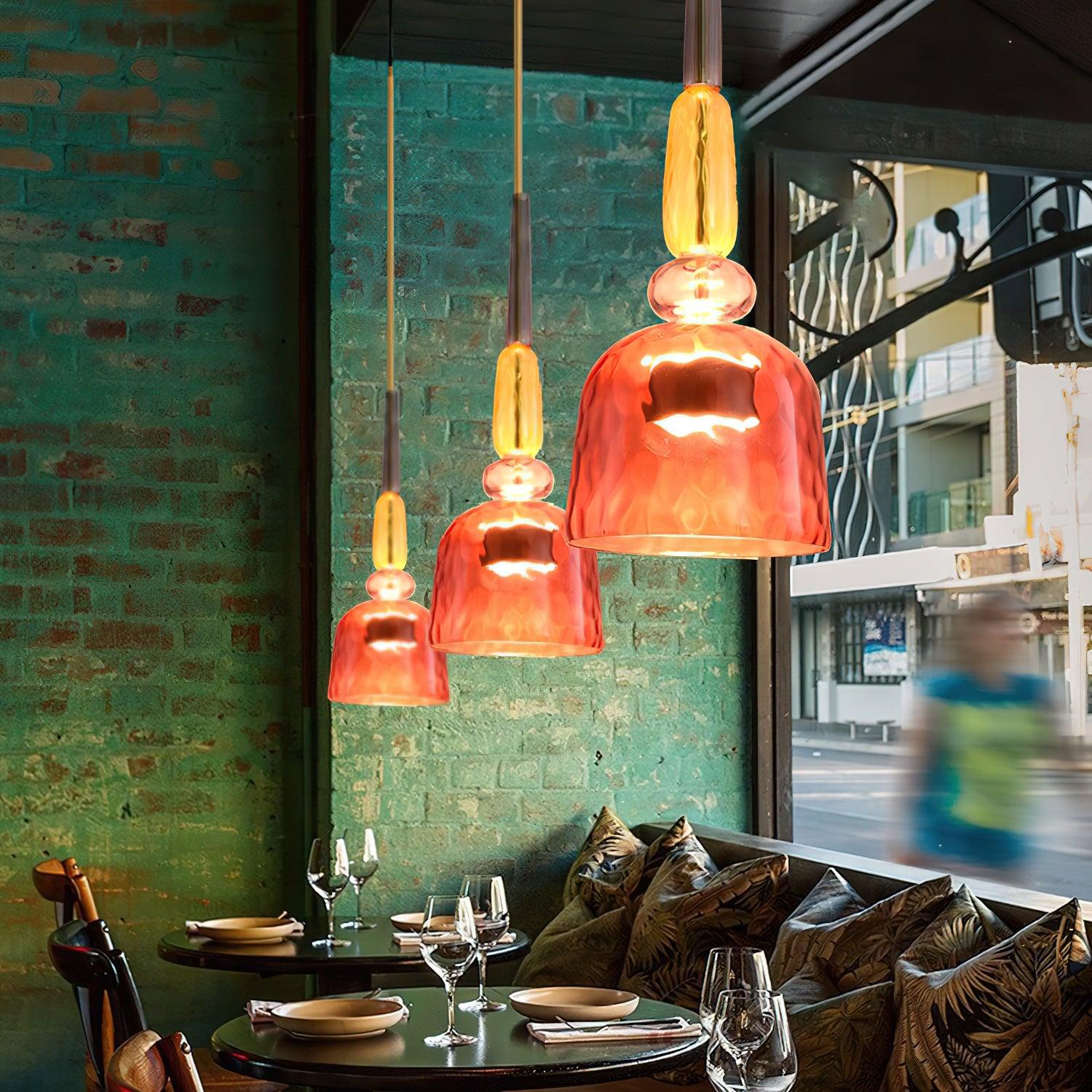 Muse Bohemian Glass Pendant Lamp - Blowlighting