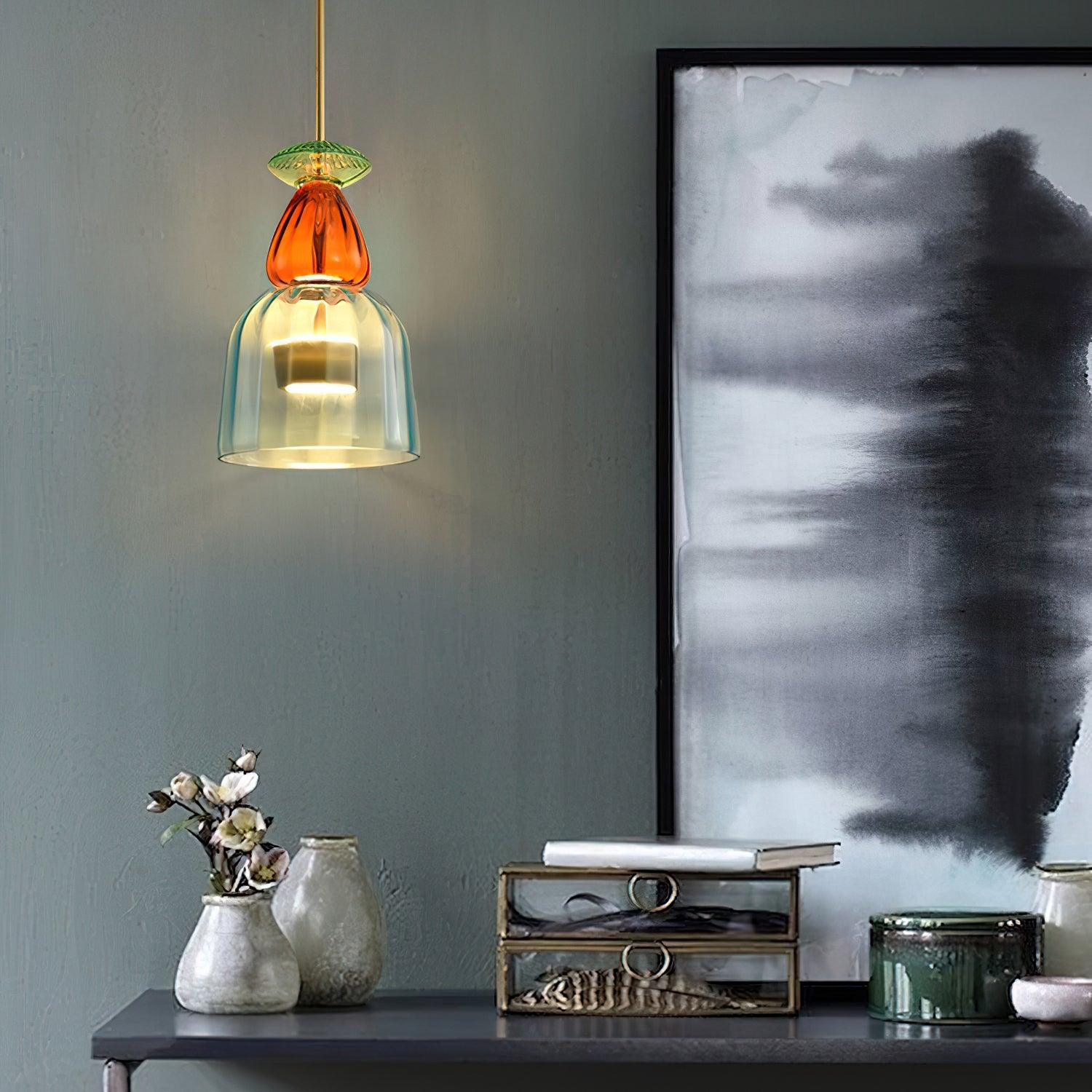 Muse Bohemian Glass Pendant Lamp - Blowlighting