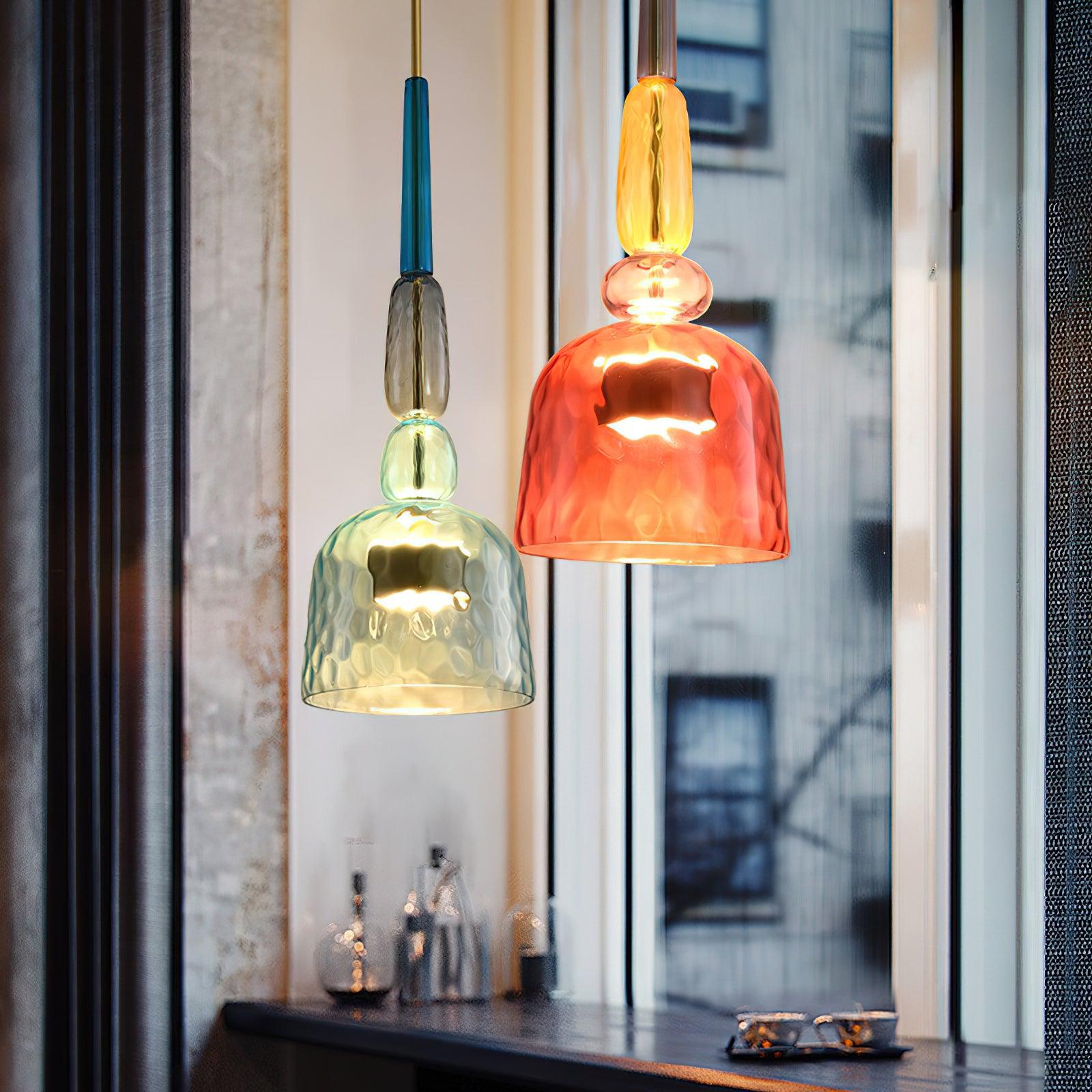 Muse Bohemian Glass Pendant Lamp - Blowlighting