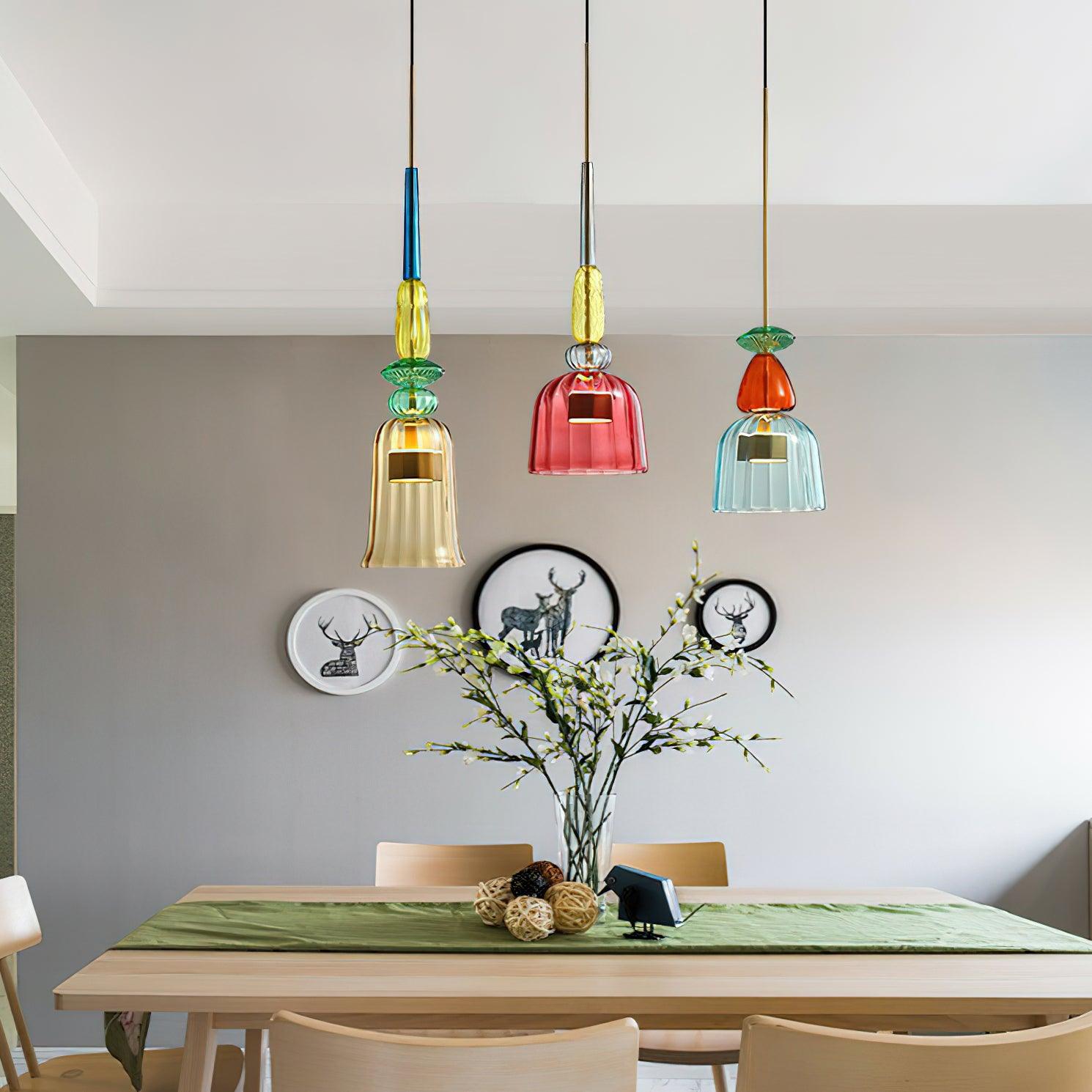 Muse Bohemian Glass Pendant Lamp - Blowlighting