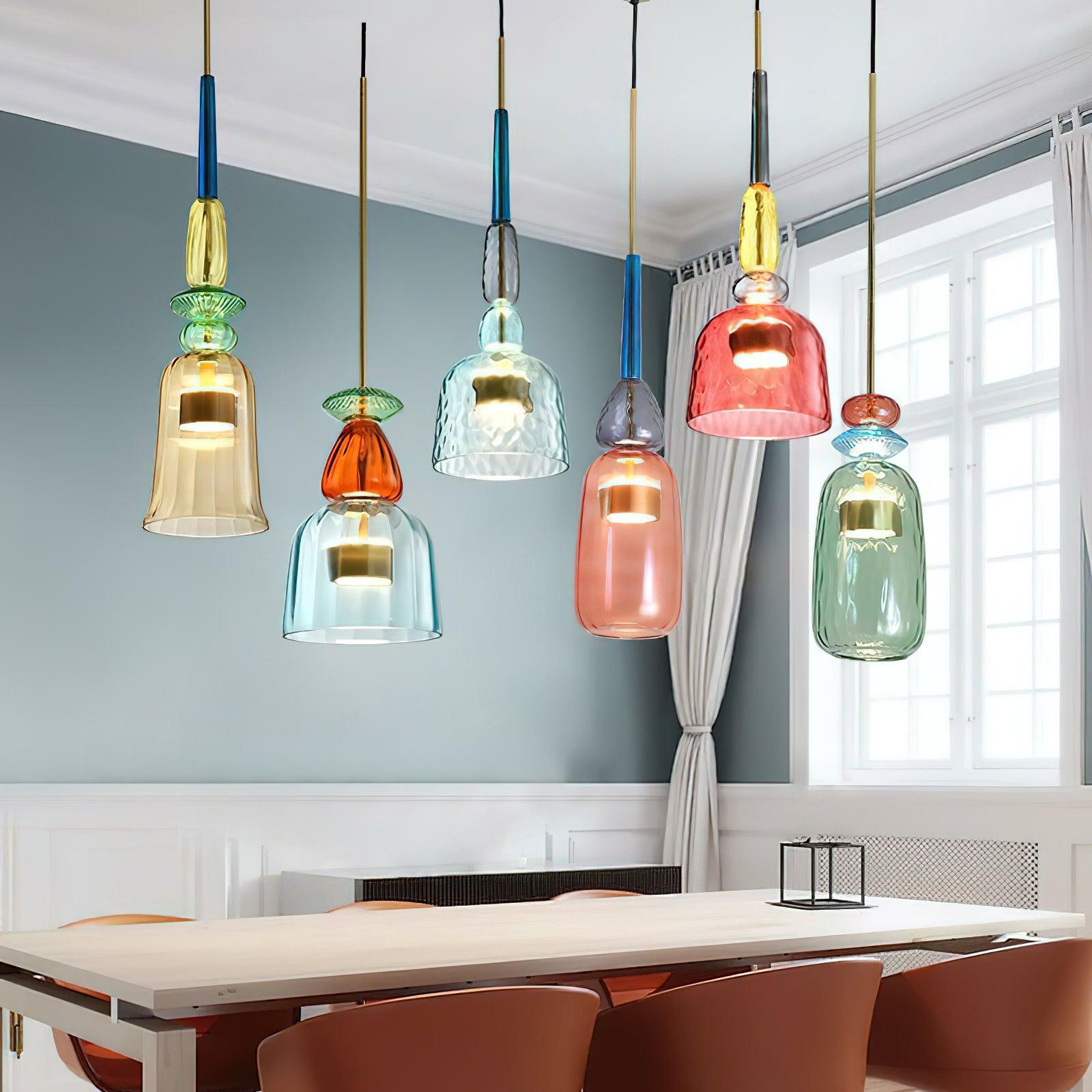 Muse Bohemian Glass Pendant Lamp - Blowlighting