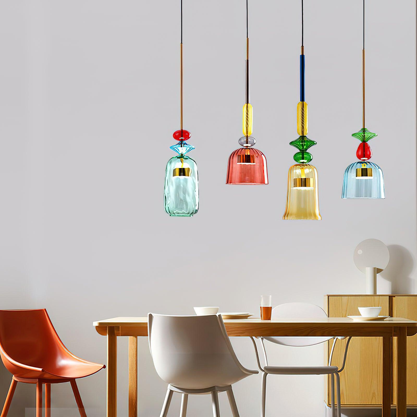 Muse Bohemian Glass Pendant Lamp - Blowlighting