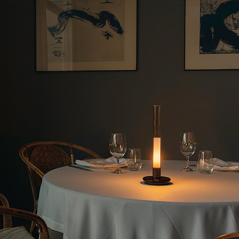 Column Built-in Battery Table Lamp - Blowlighting