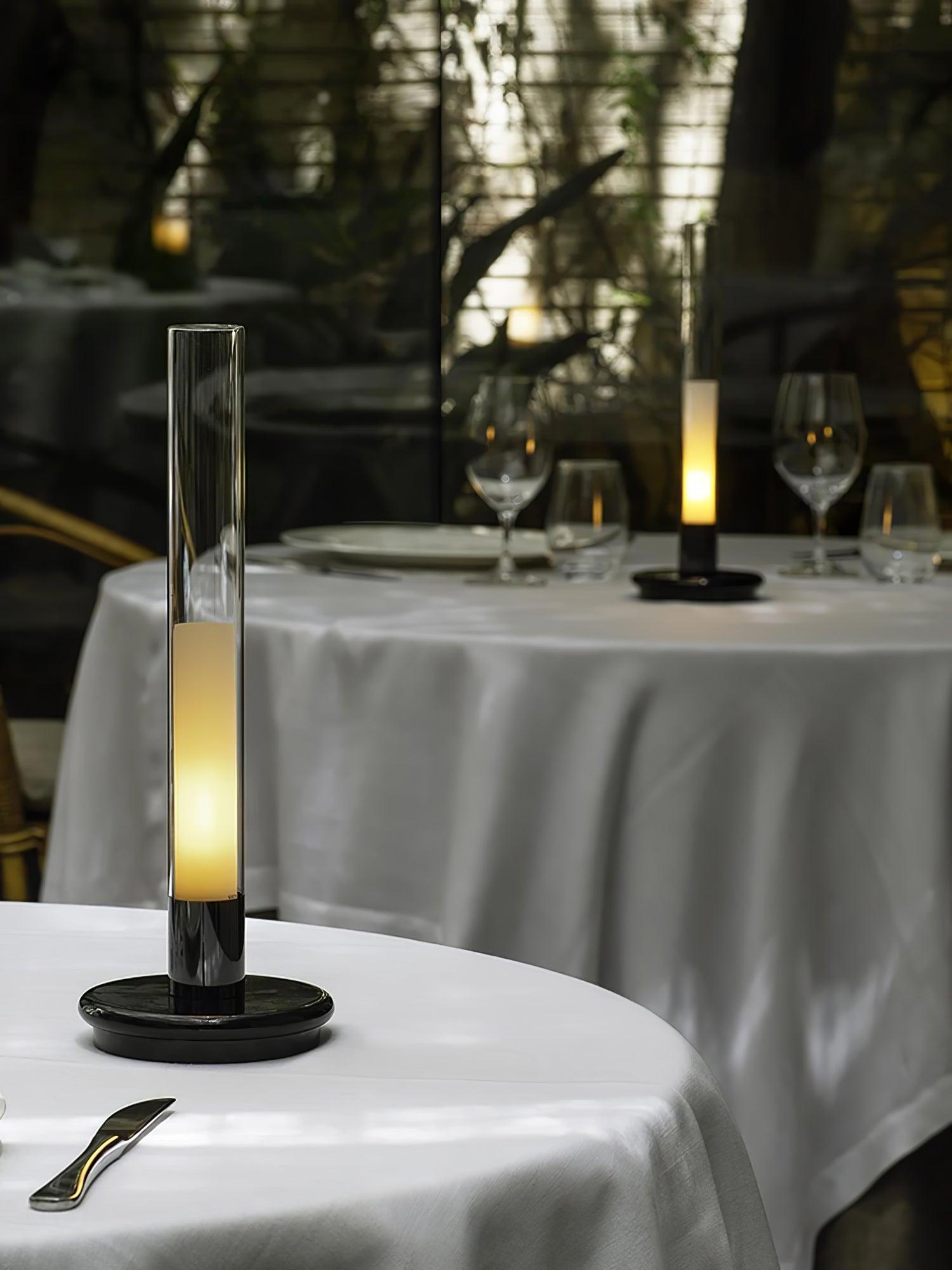 Column Built-in Battery Table Lamp - Blowlighting