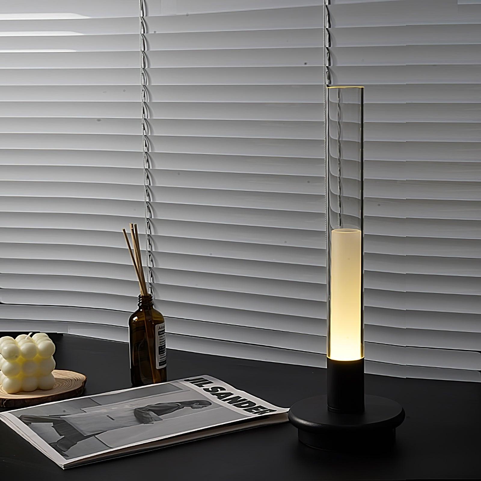 Column Built-in Battery Table Lamp - Blowlighting