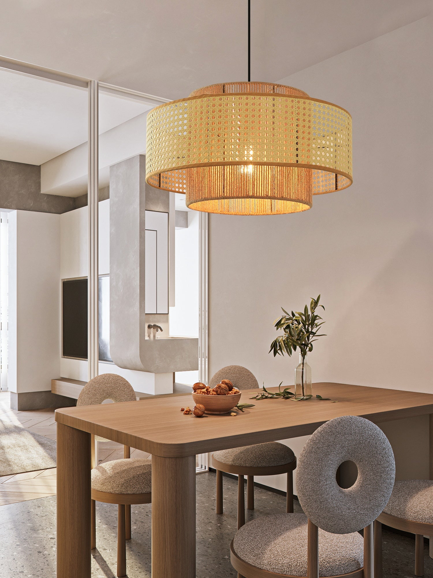 Concentric Pendant Light - Blowlighting