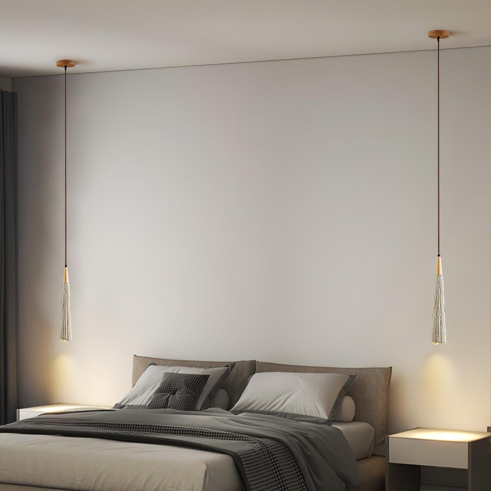 Concrete Pleated Pendant Lamp - Blowlighting