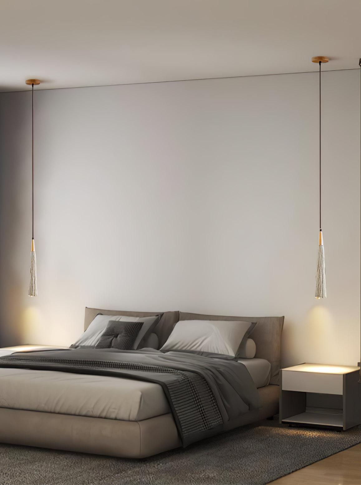 Concrete Pleated Pendant Lamp - Blowlighting