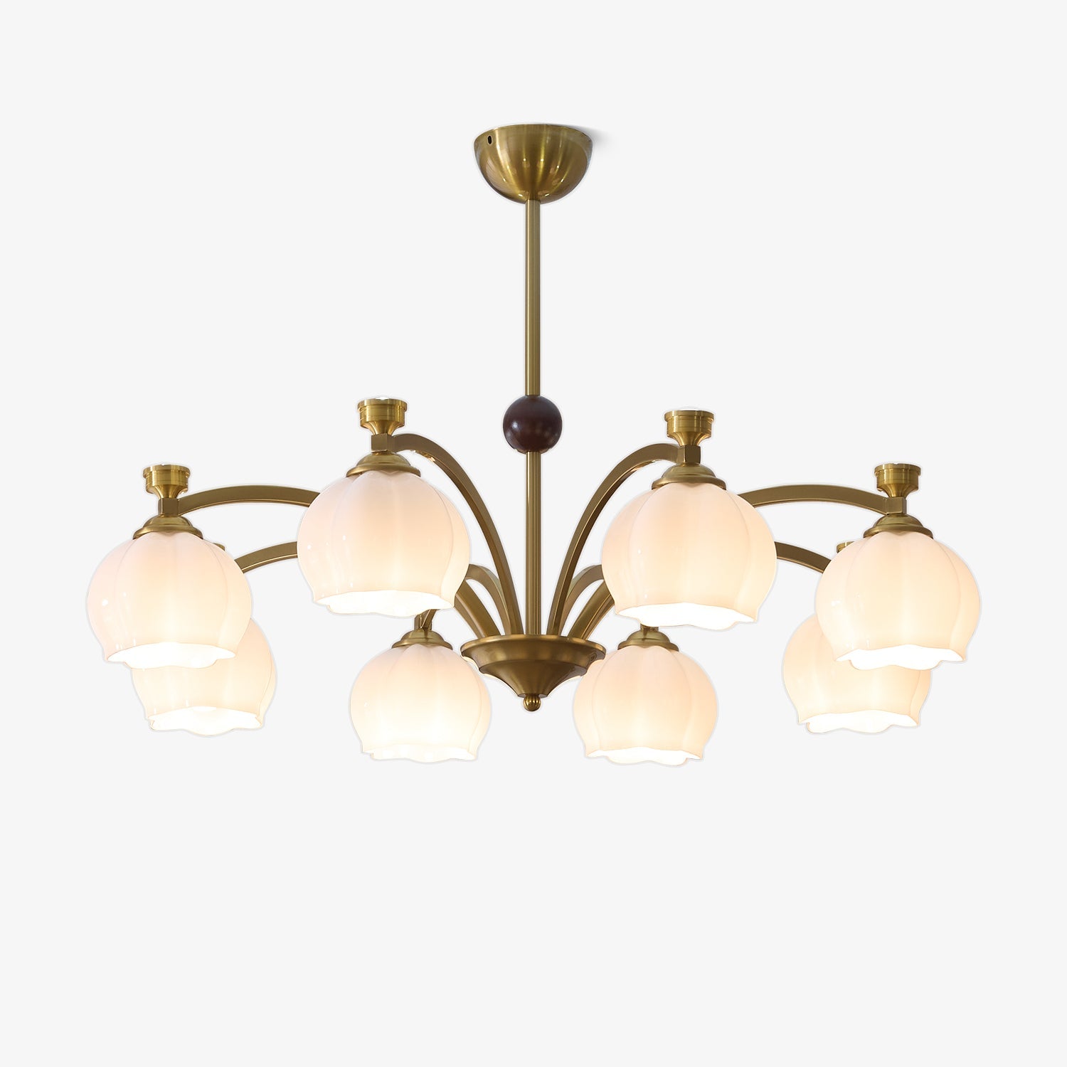 Corinne Arc Chandelier - Blowlighting