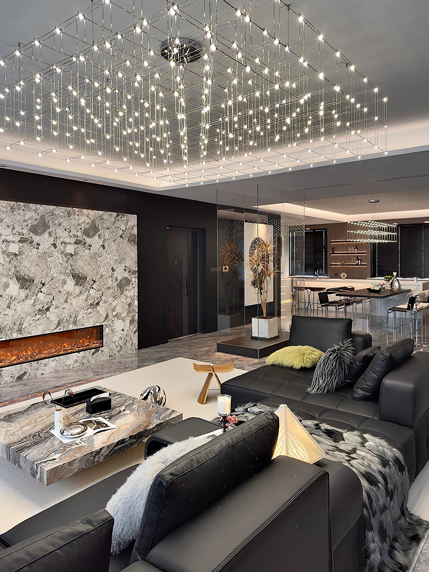 Cosmic Cube Pendant Light - Blowlighting