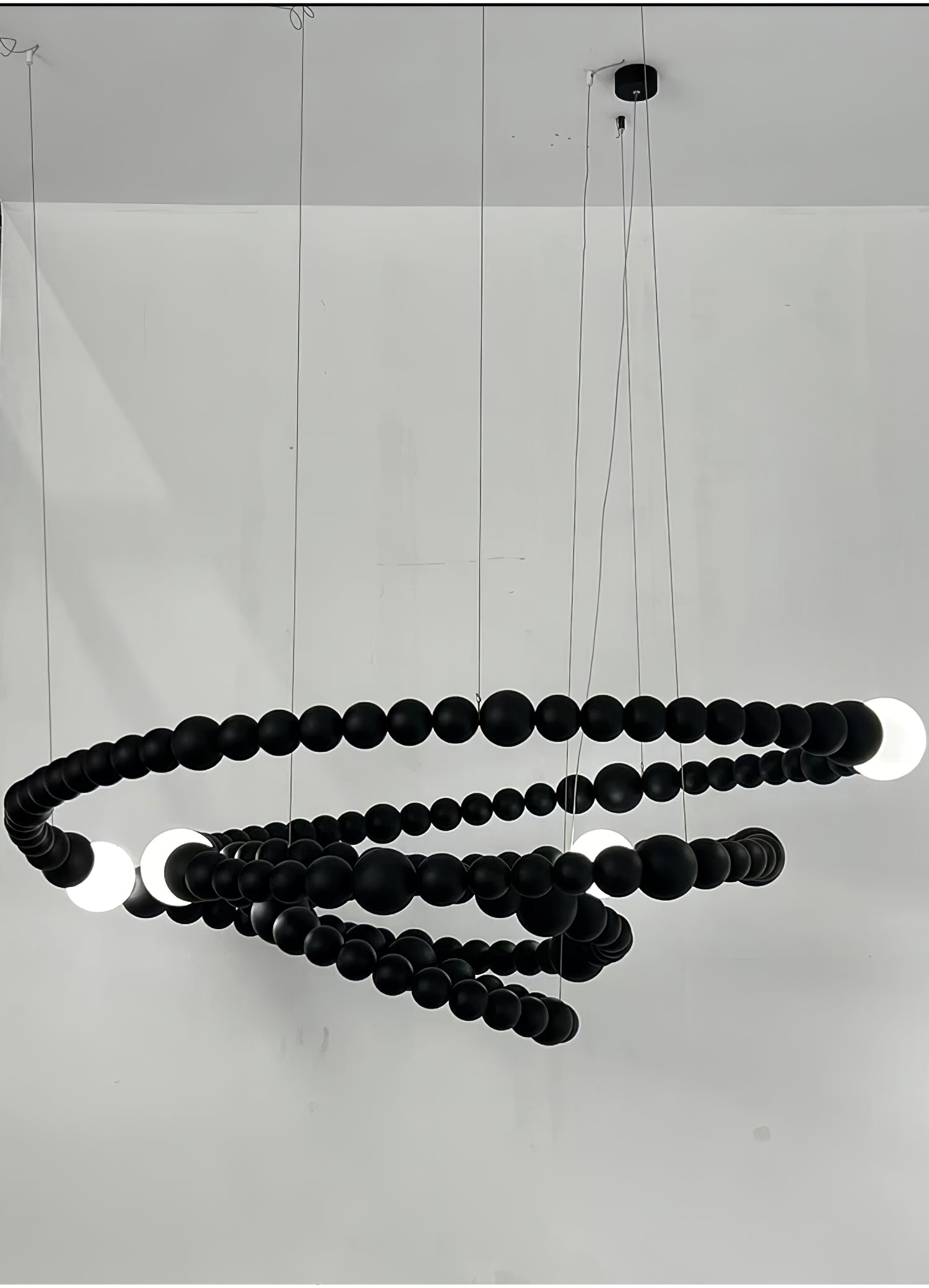 Nysolisra Modern Glass Chandelier - Blowlighting