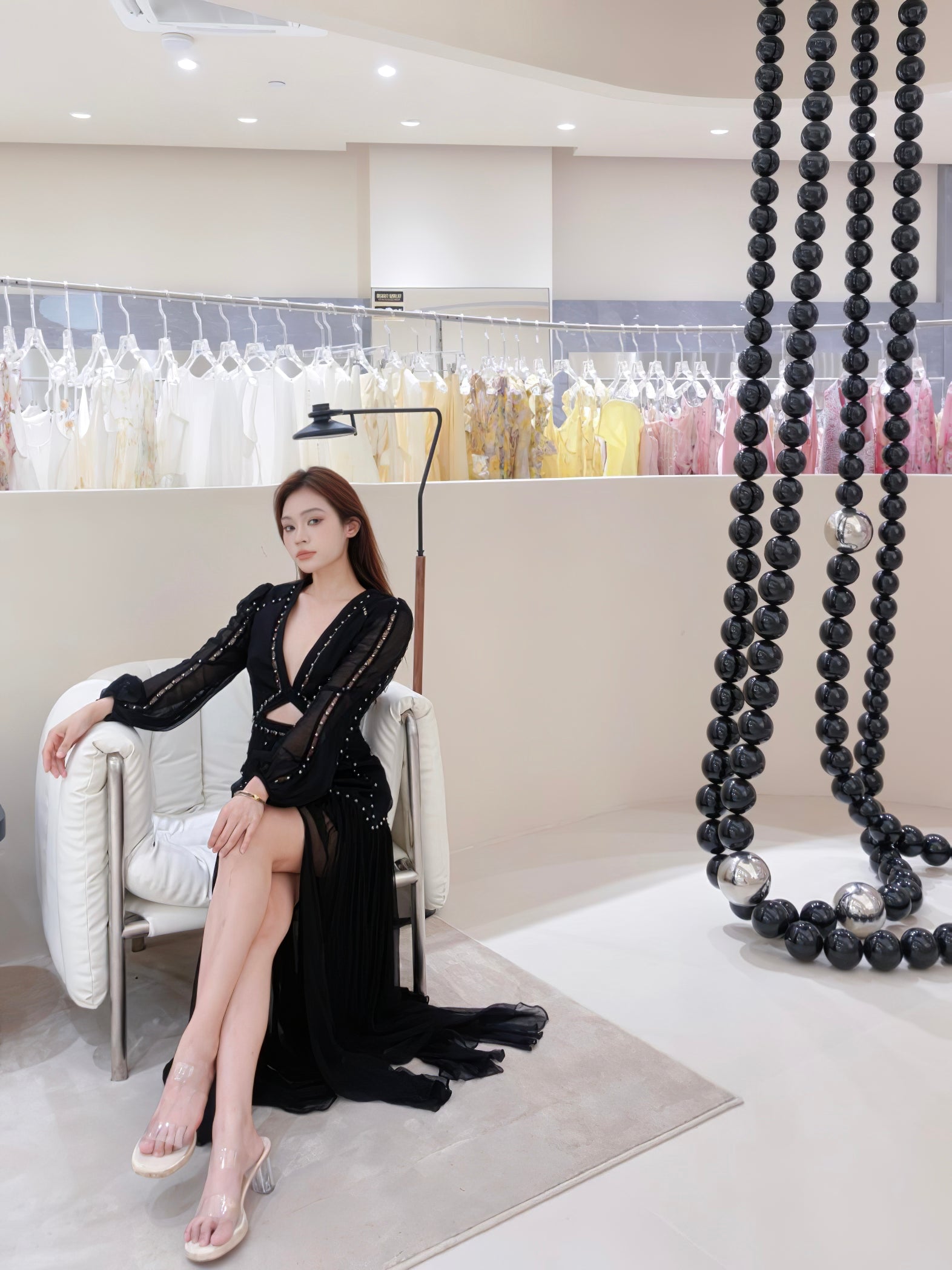 Nysolisra Modern Glass Chandelier - Blowlighting