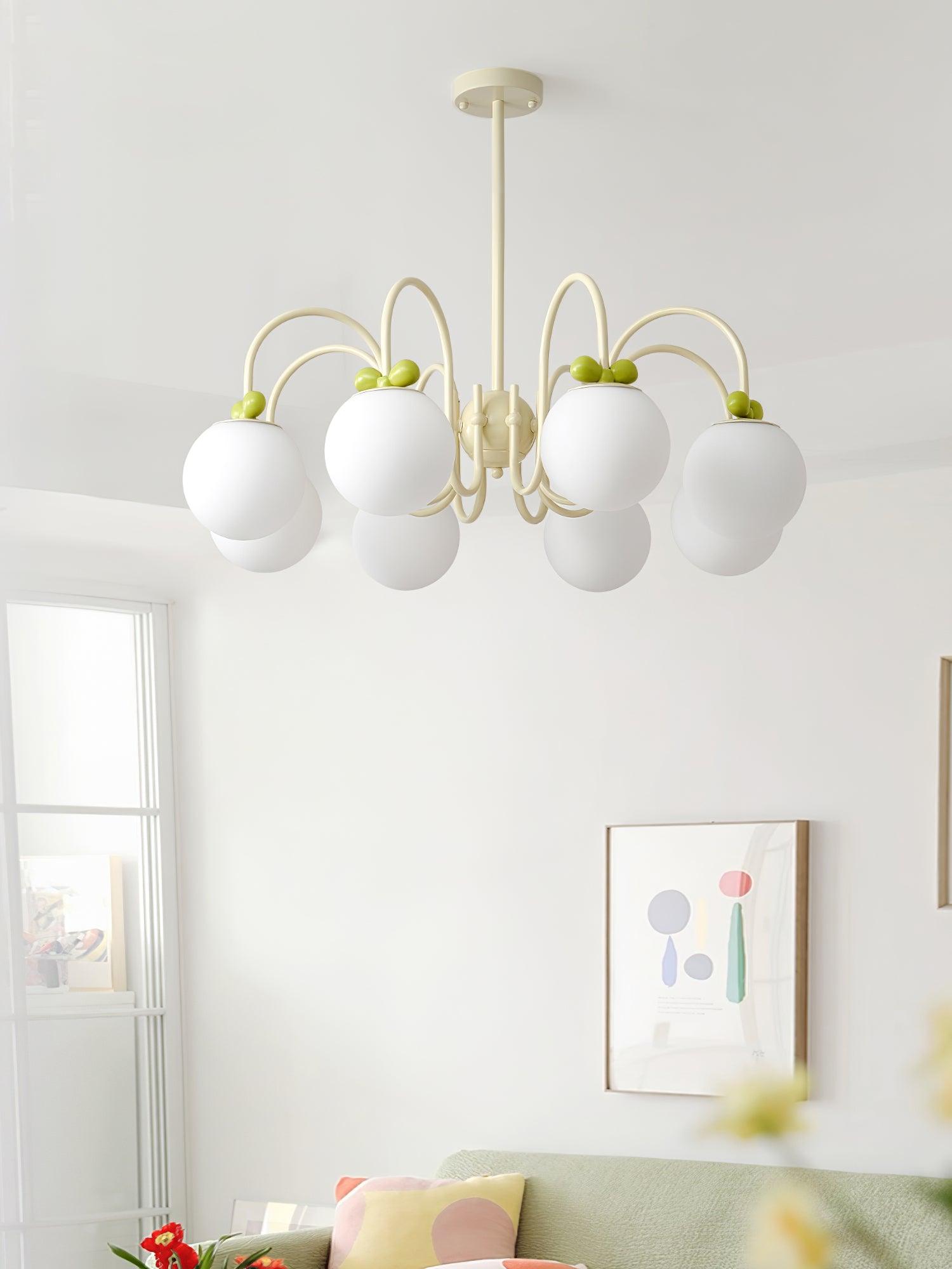 Levi Vintage Metal Chandelier - Blowlighting