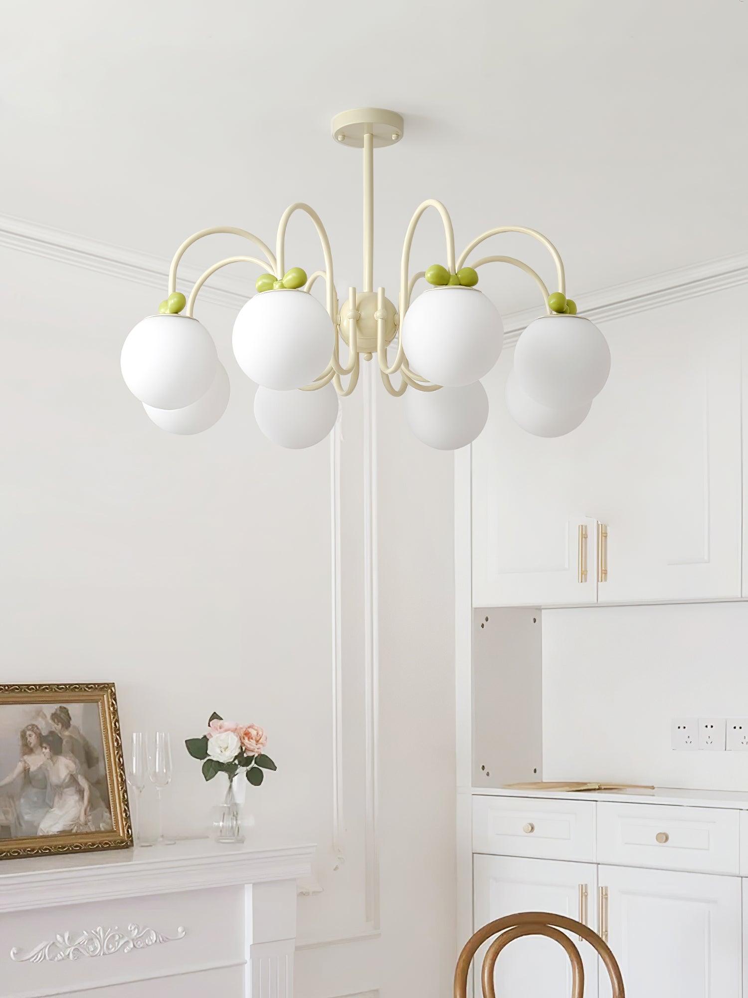 Levi Vintage Metal Chandelier - Blowlighting