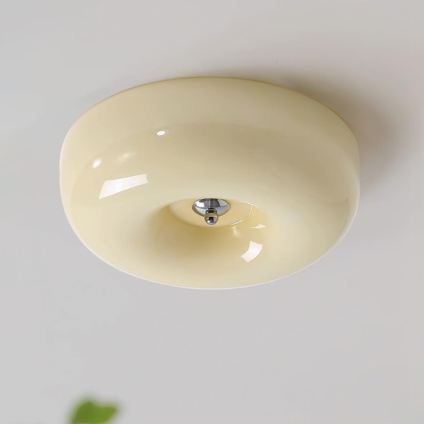 Cream Pudding Ceiling Lamp - Blowlighting