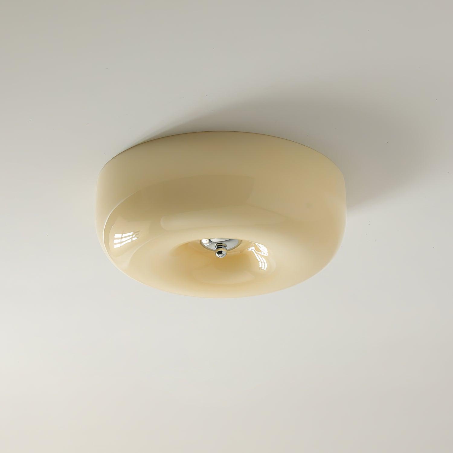 Cream Pudding Ceiling Lamp - Blowlighting