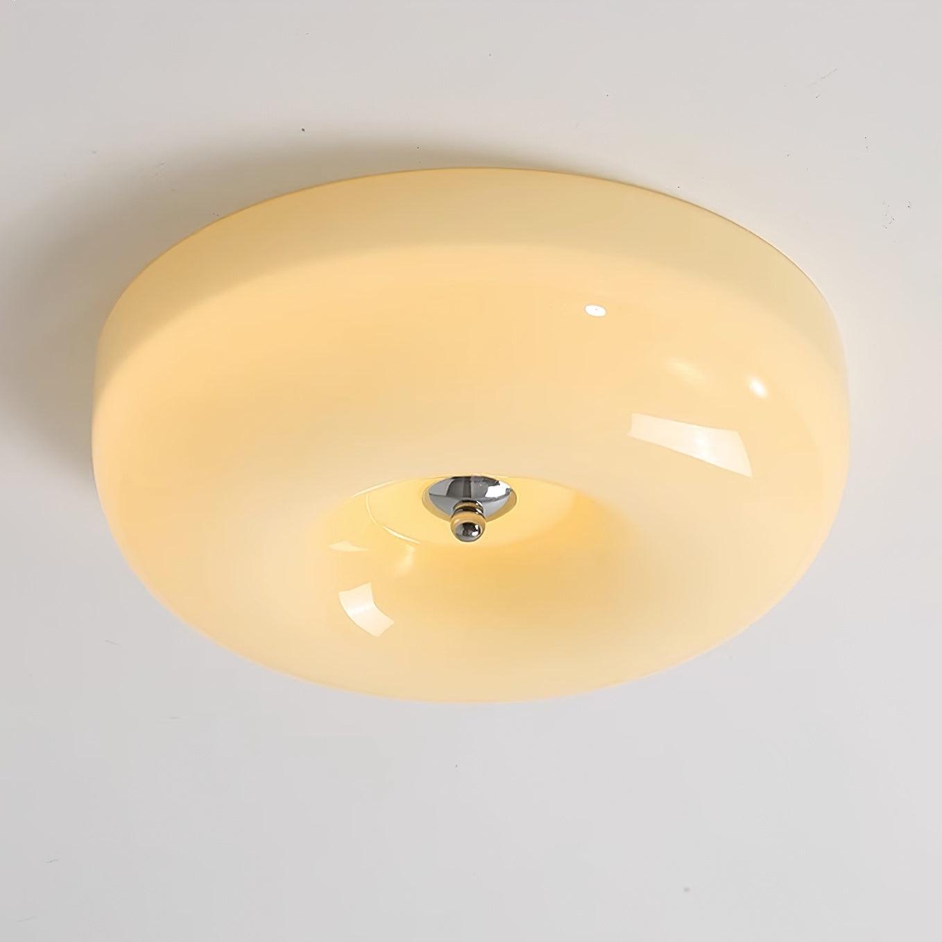 Cream Pudding Ceiling Lamp - Blowlighting