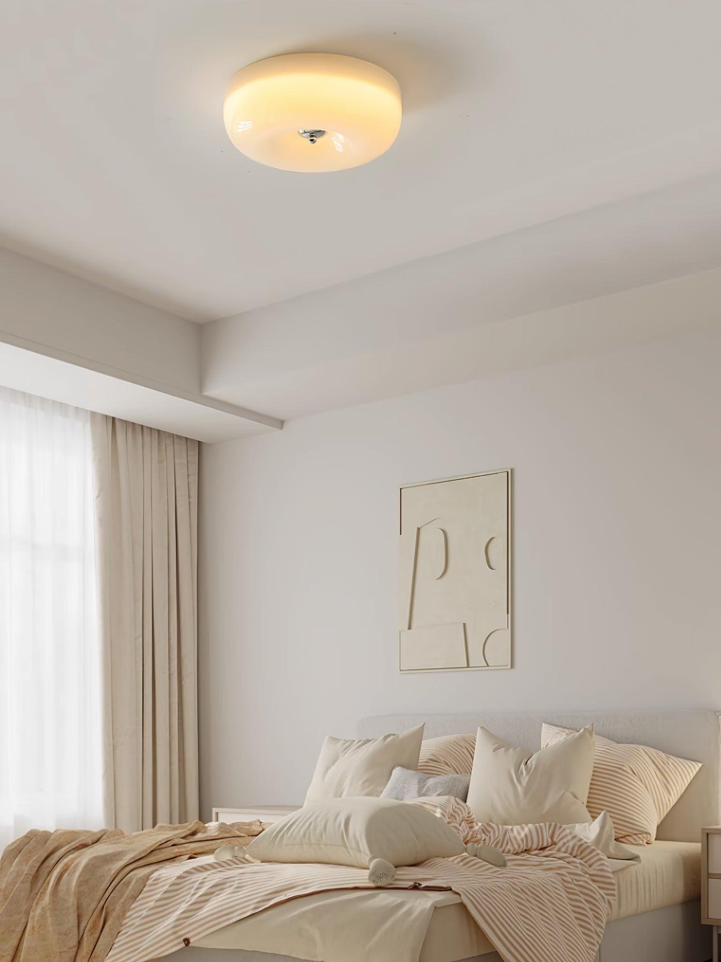 Cream Pudding Ceiling Lamp - Blowlighting