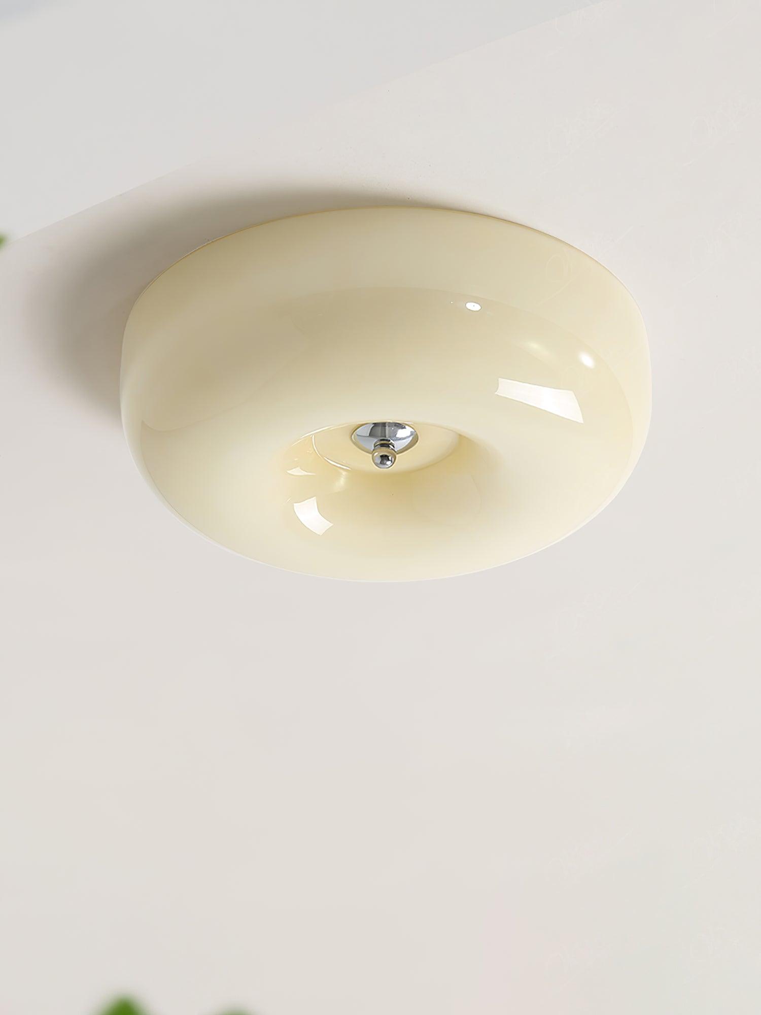 Cream Pudding Ceiling Lamp - Blowlighting