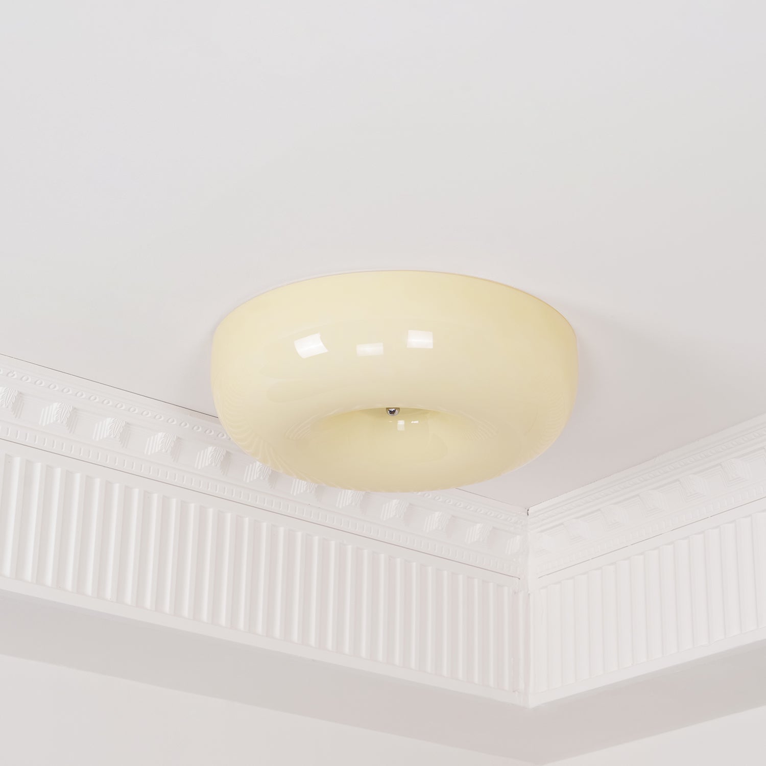 Cream Pudding Ceiling Lamp - Blowlighting