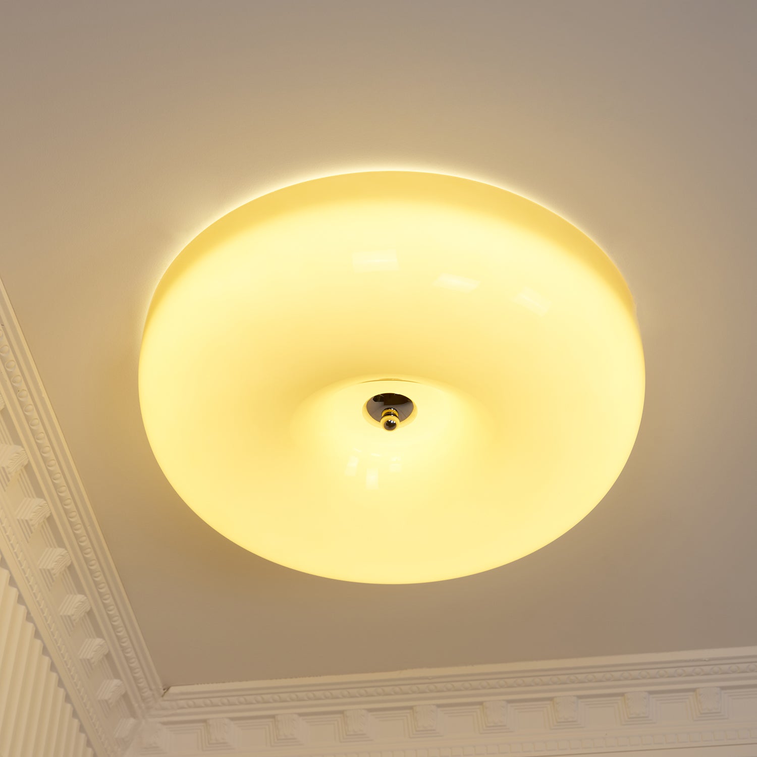 Cream Pudding Ceiling Lamp - Blowlighting