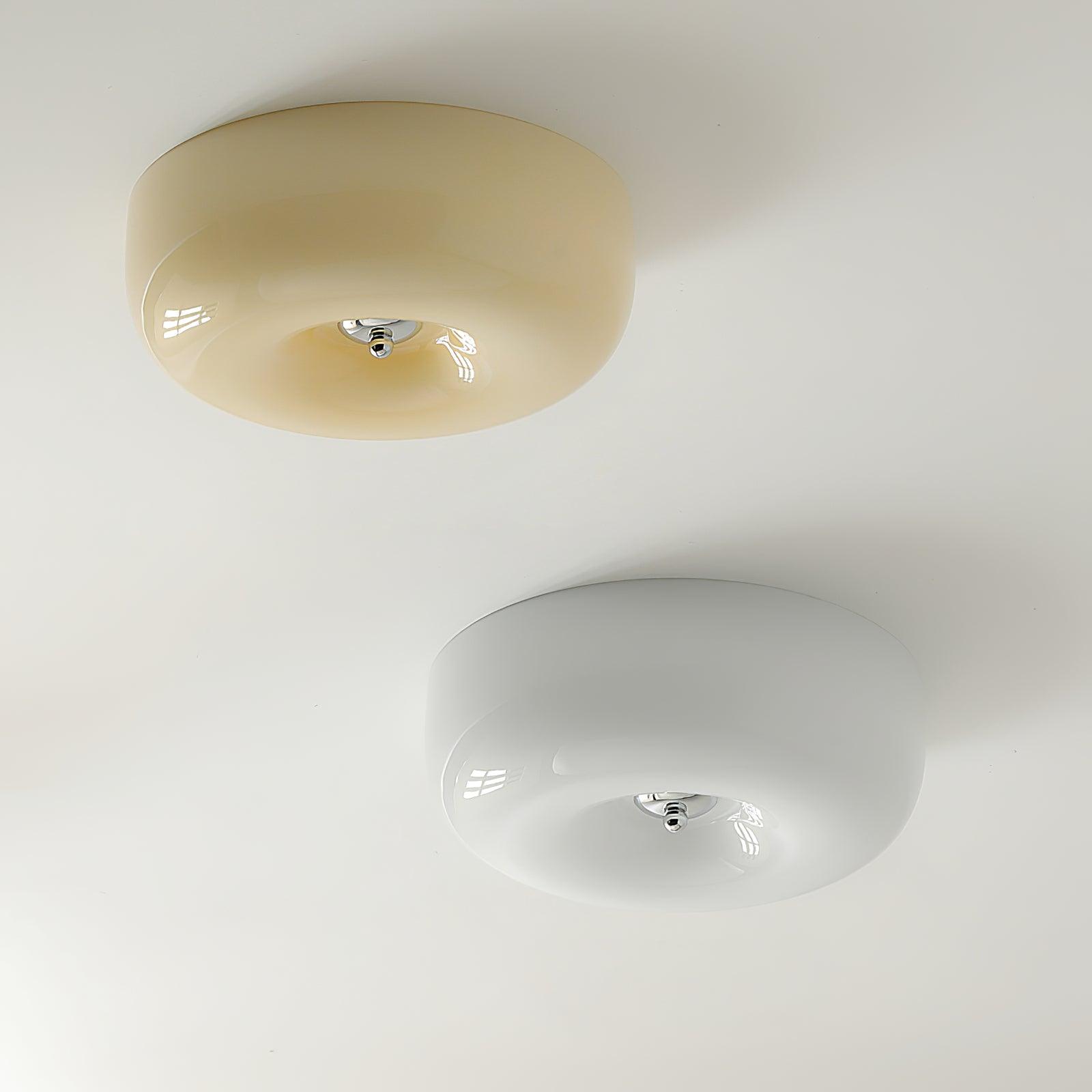 Cream Pudding Ceiling Lamp - Blowlighting
