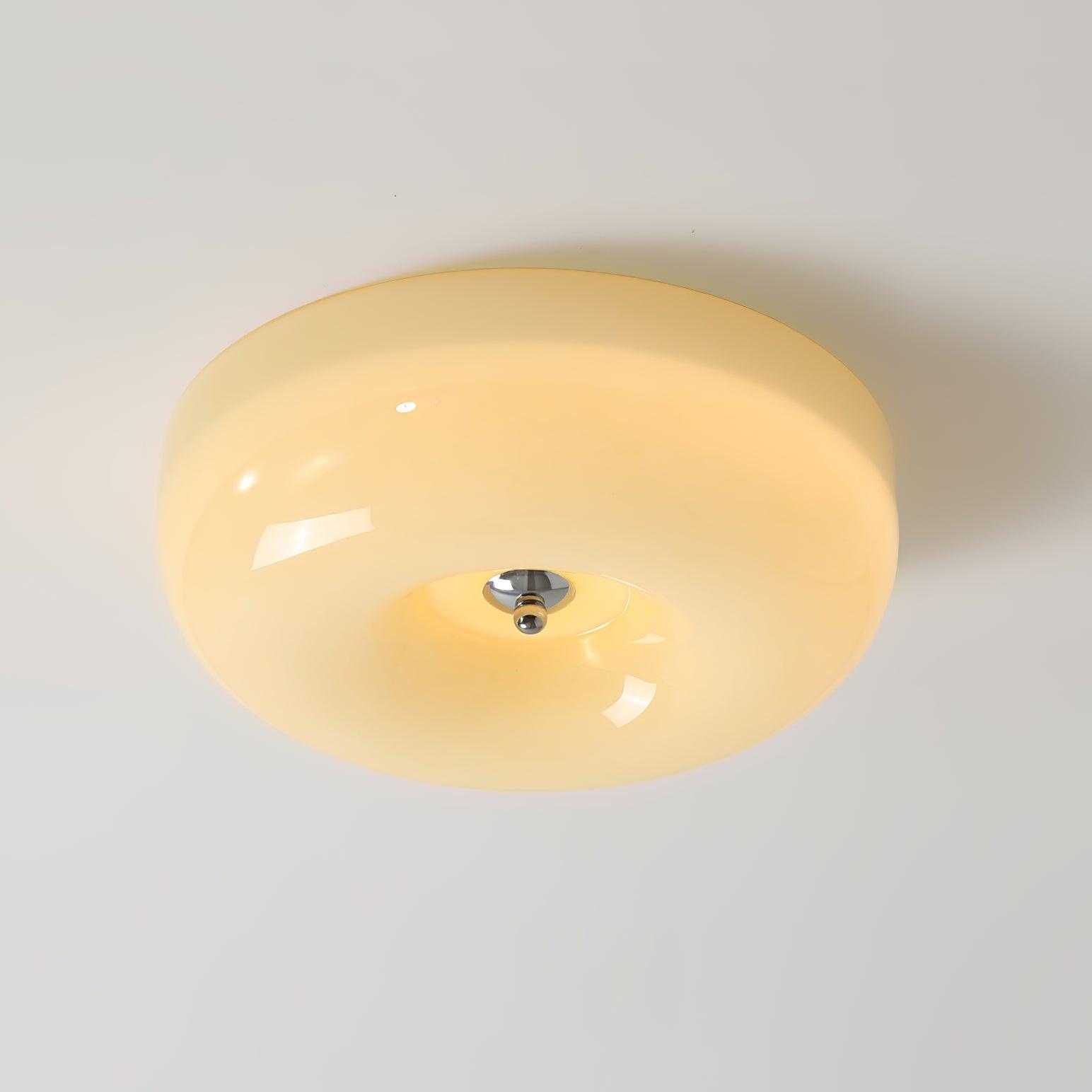 Cream Pudding Ceiling Lamp - Blowlighting