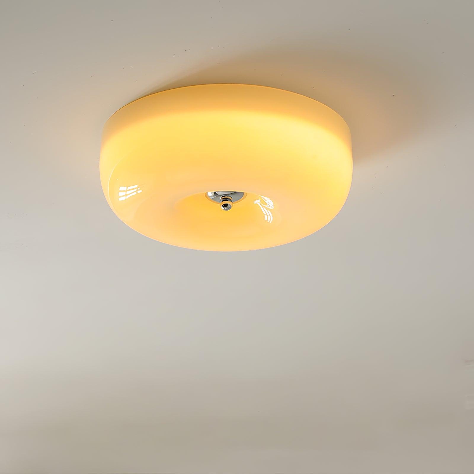 Cream Pudding Ceiling Lamp - Blowlighting