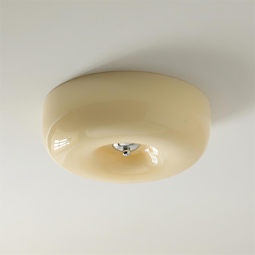 Cream Pudding Ceiling Lamp - Blowlighting