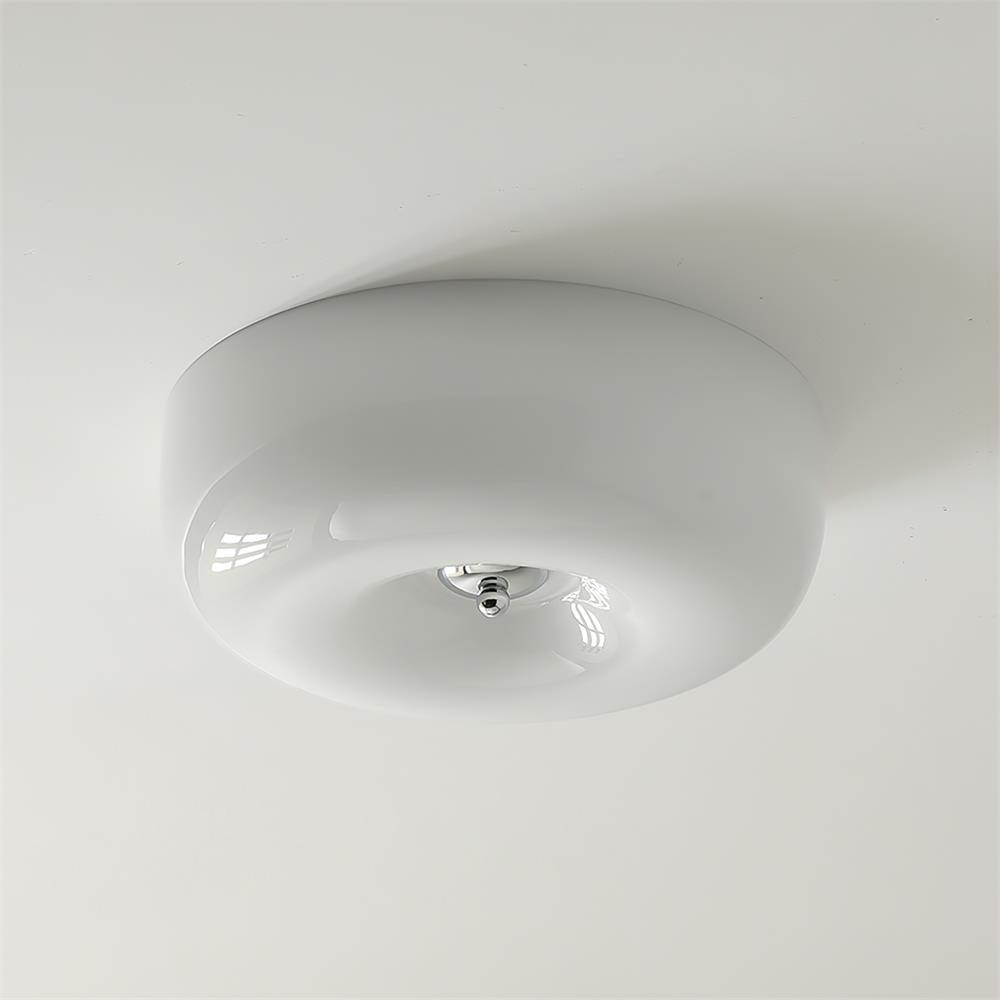Cream Pudding Ceiling Lamp - Blowlighting