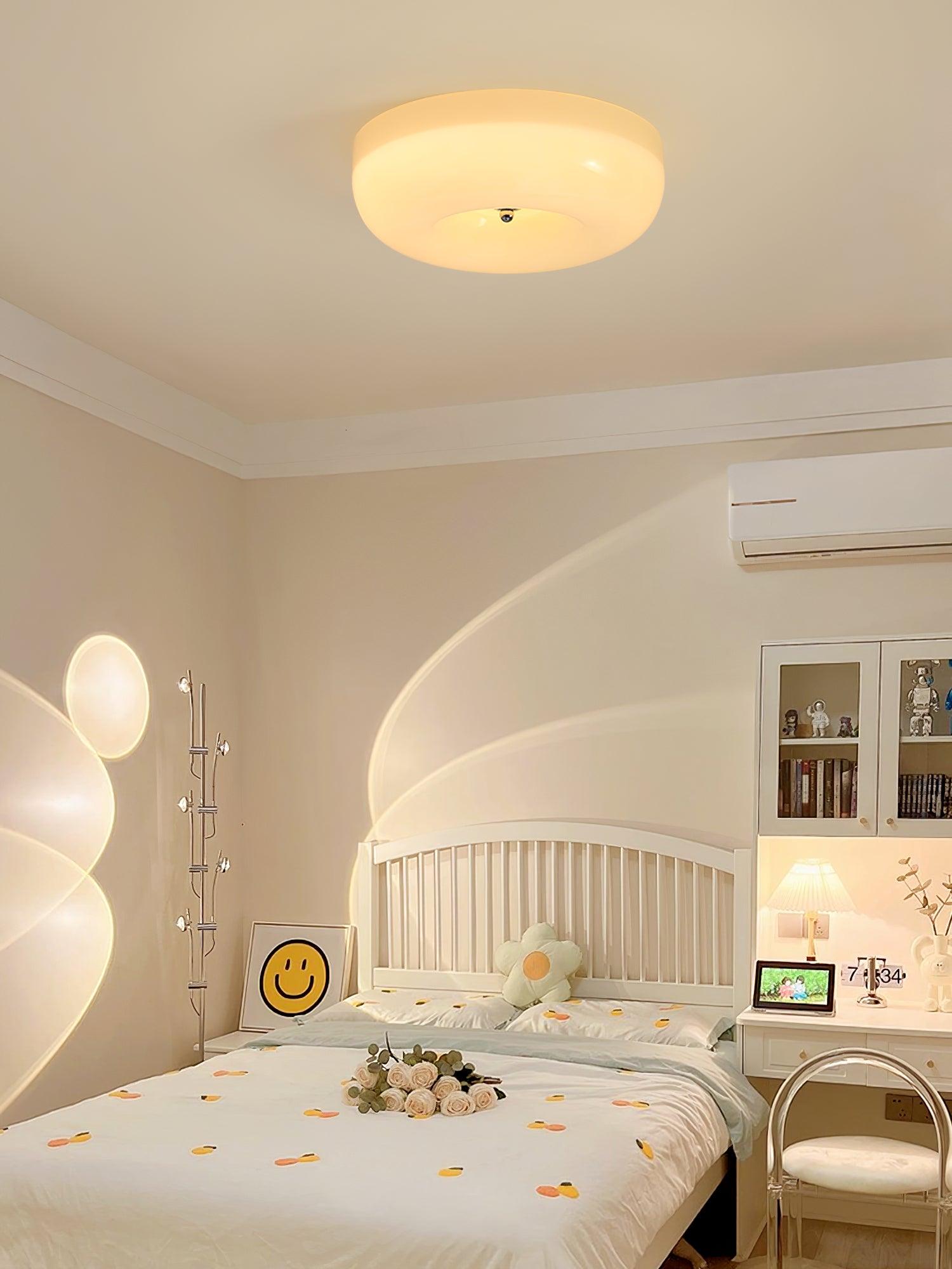 Cream Pudding Ceiling Lamp - Blowlighting