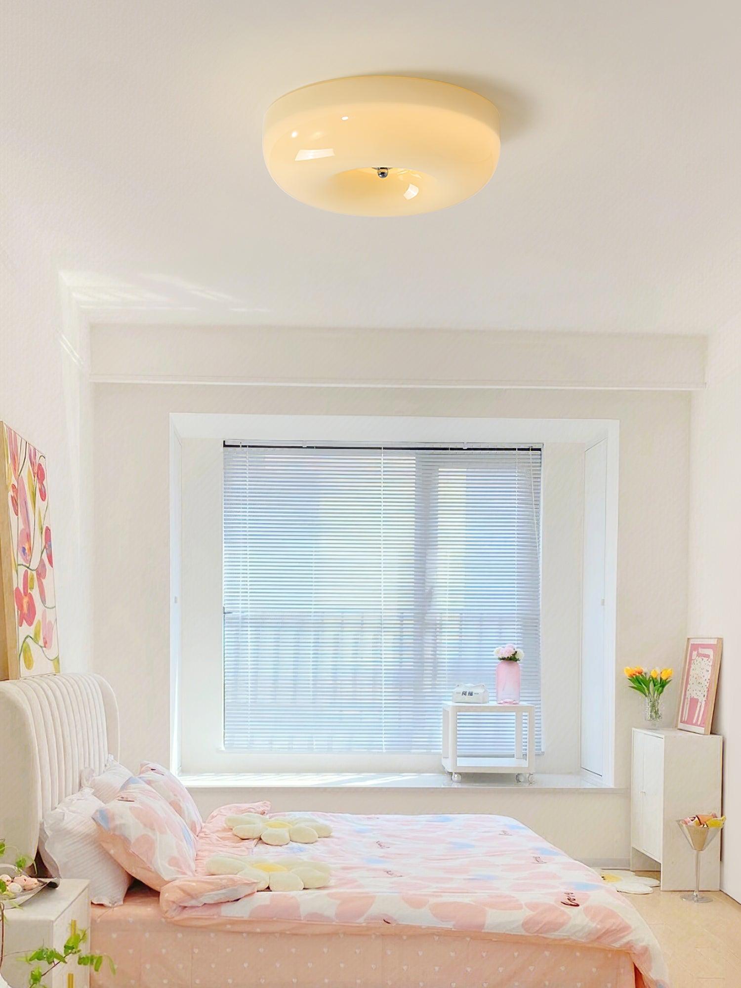 Cream Pudding Ceiling Lamp - Blowlighting