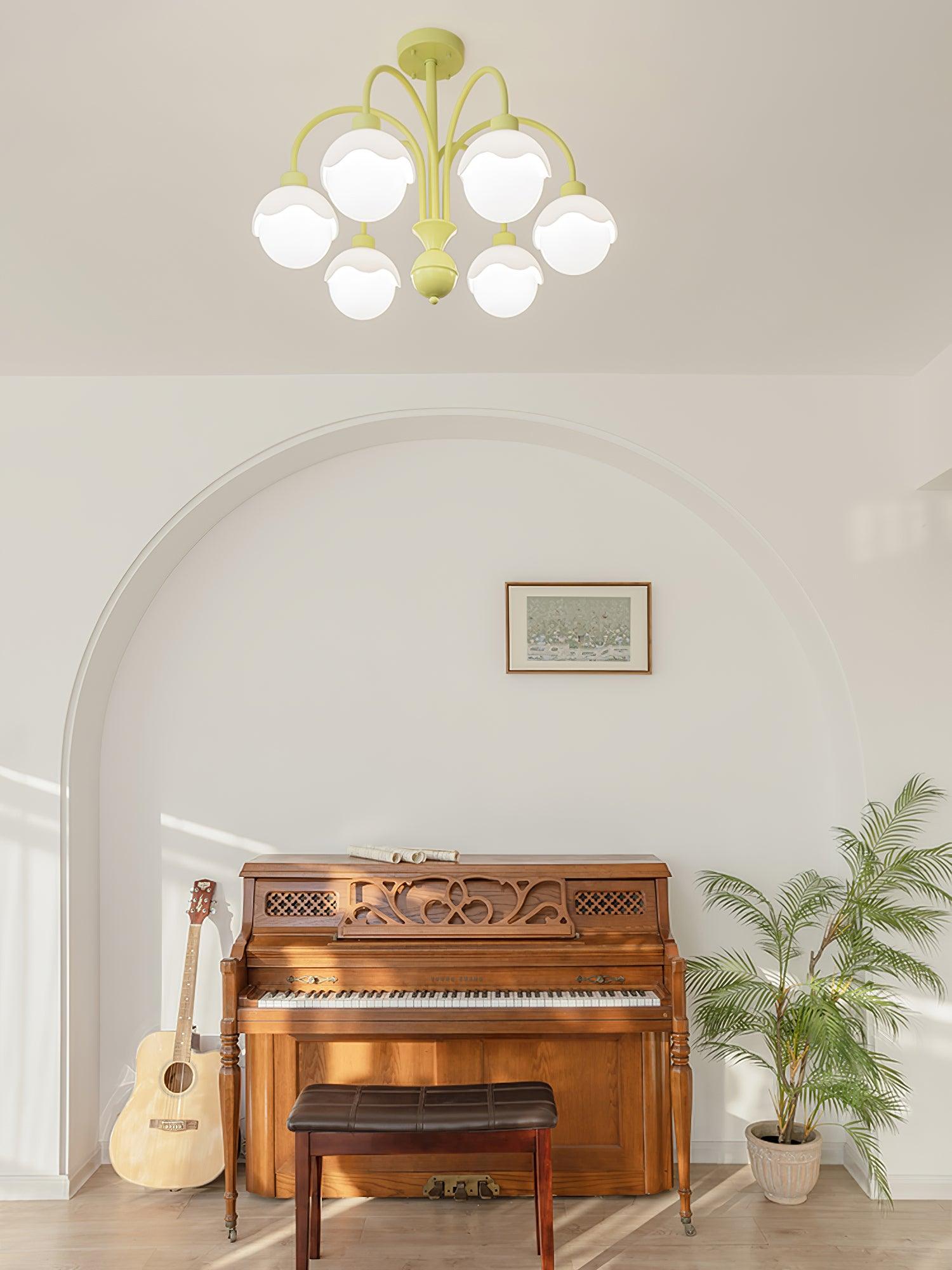 Creamy Lychee Matcha Chandelier - Blowlighting