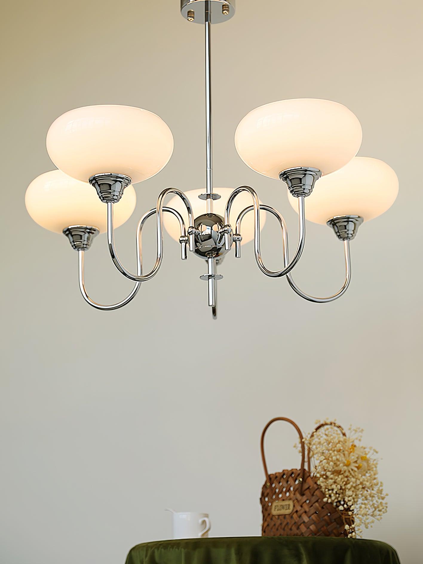 Creamy Persimmon Chandelier - Blowlighting