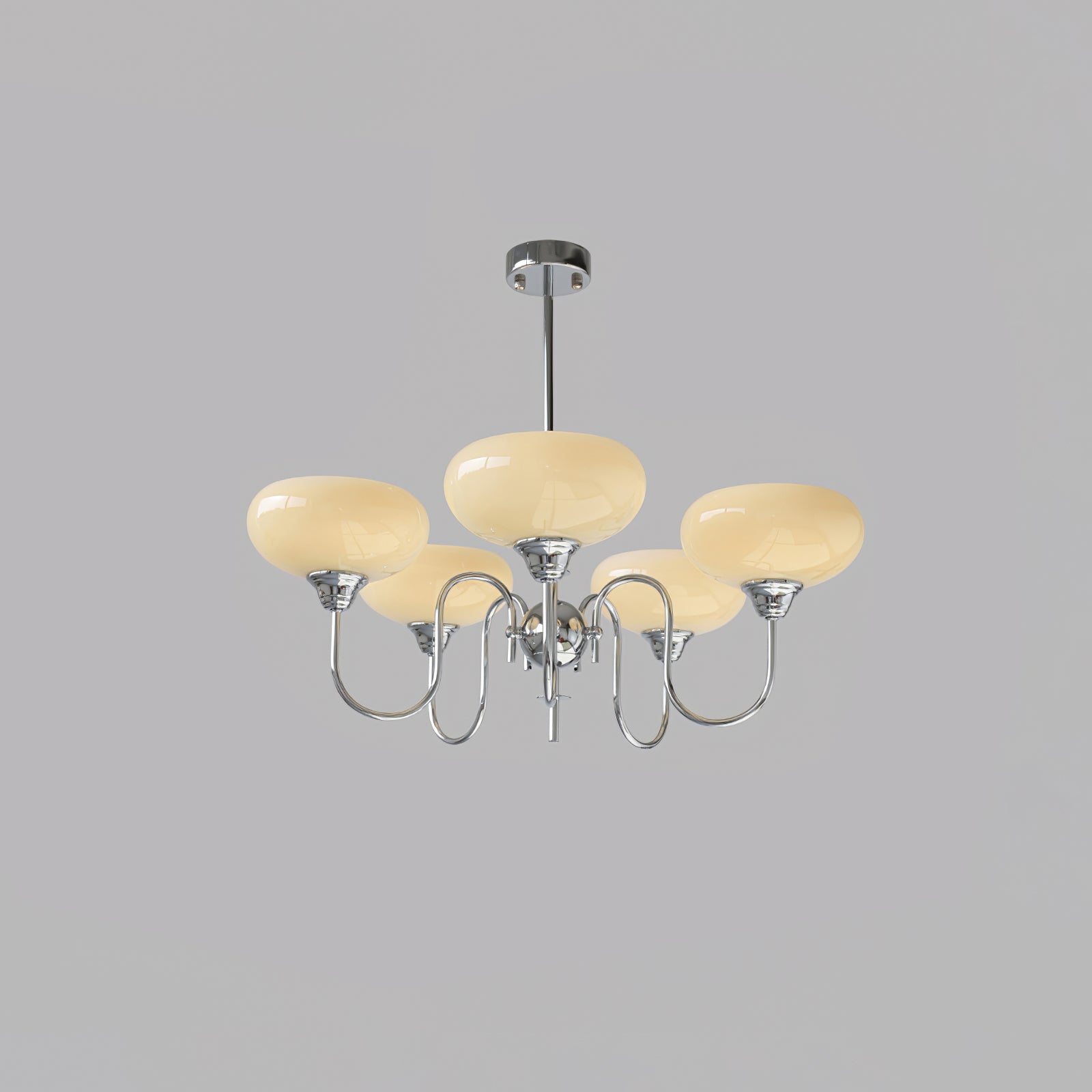 Creamy Persimmon Chandelier - Blowlighting