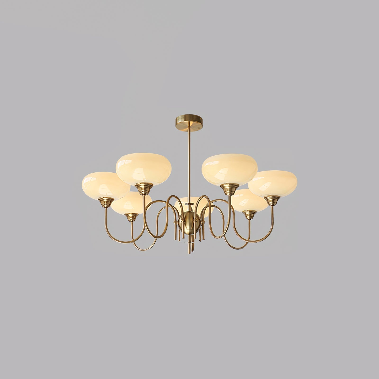 Creamy Persimmon Chandelier - Blowlighting