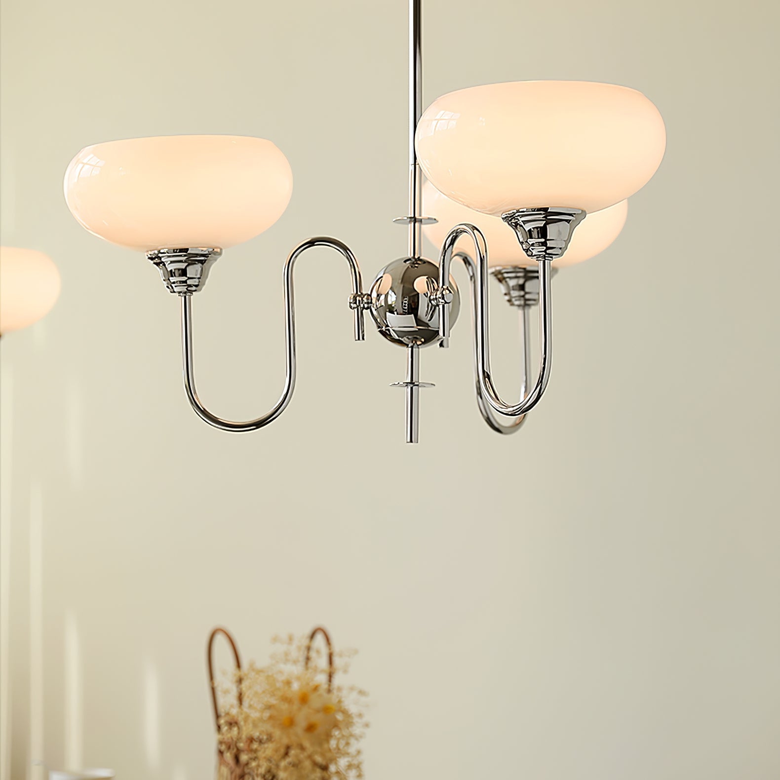 Creamy Persimmon Chandelier - Blowlighting