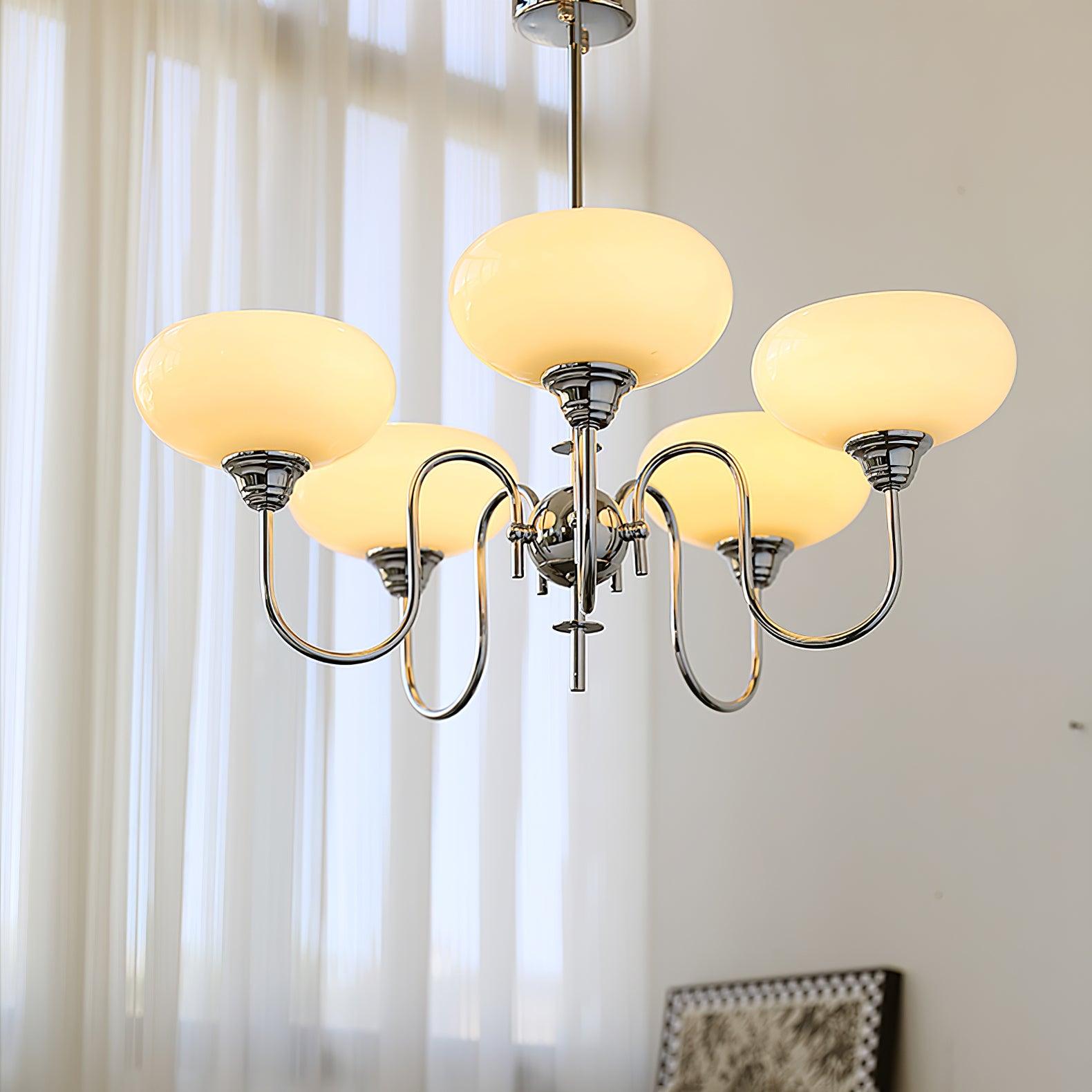 Creamy Persimmon Chandelier - Blowlighting