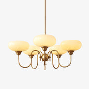 Creamy Persimmon Chandelier - Blowlighting