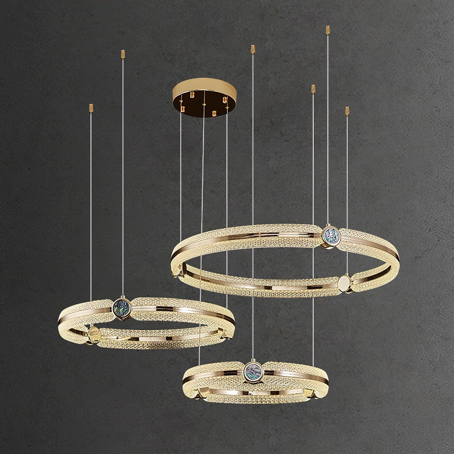 Aurora Chandelier Creative Ring - Blowlighting