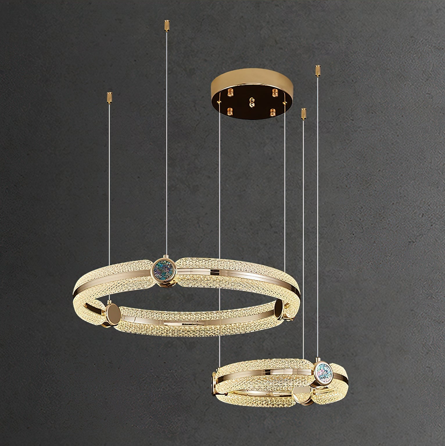 Aurora Chandelier Creative Ring - Blowlighting
