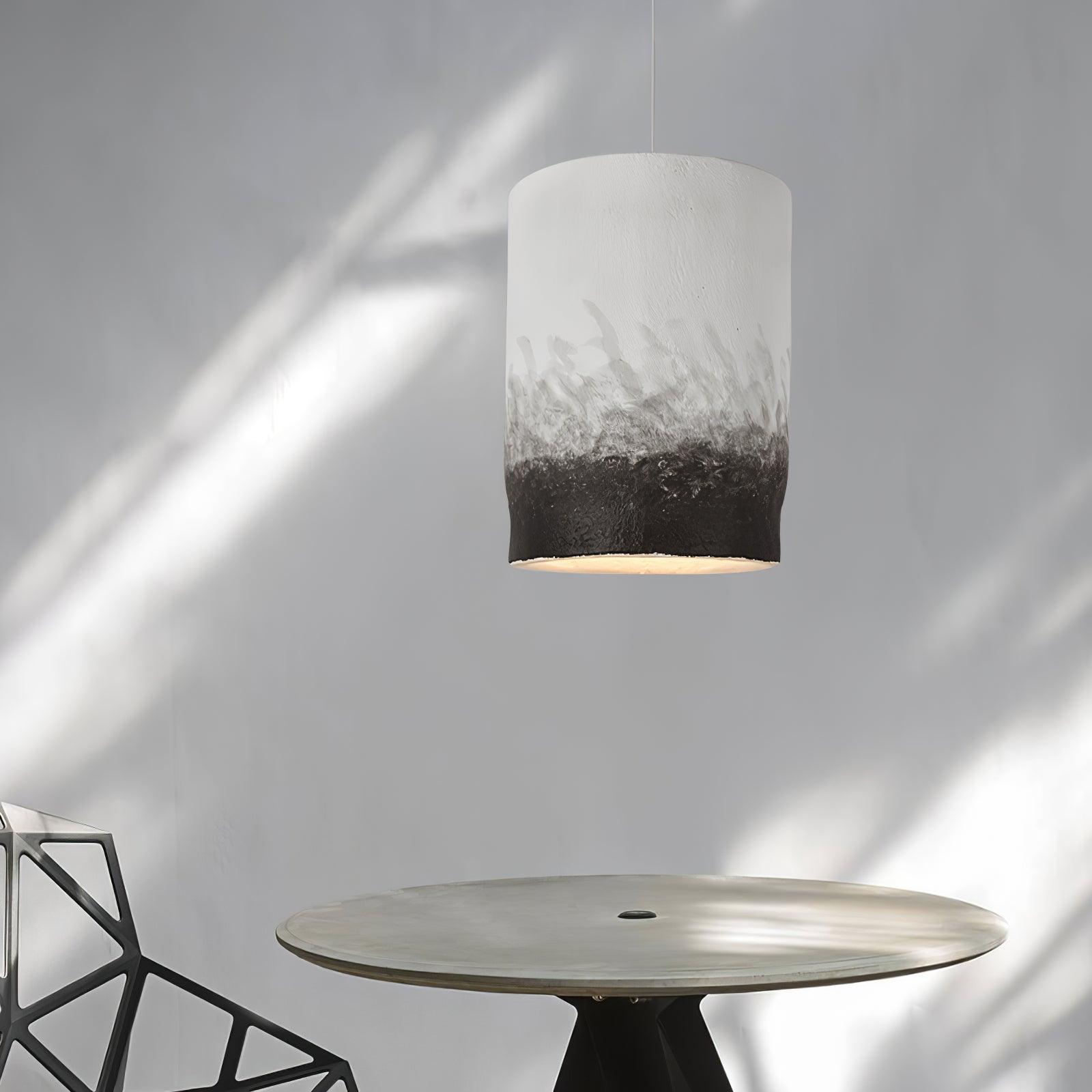 Ceraeion Modern Minimalist Crust Thin Metal Pendant Lamp - Blowlighting