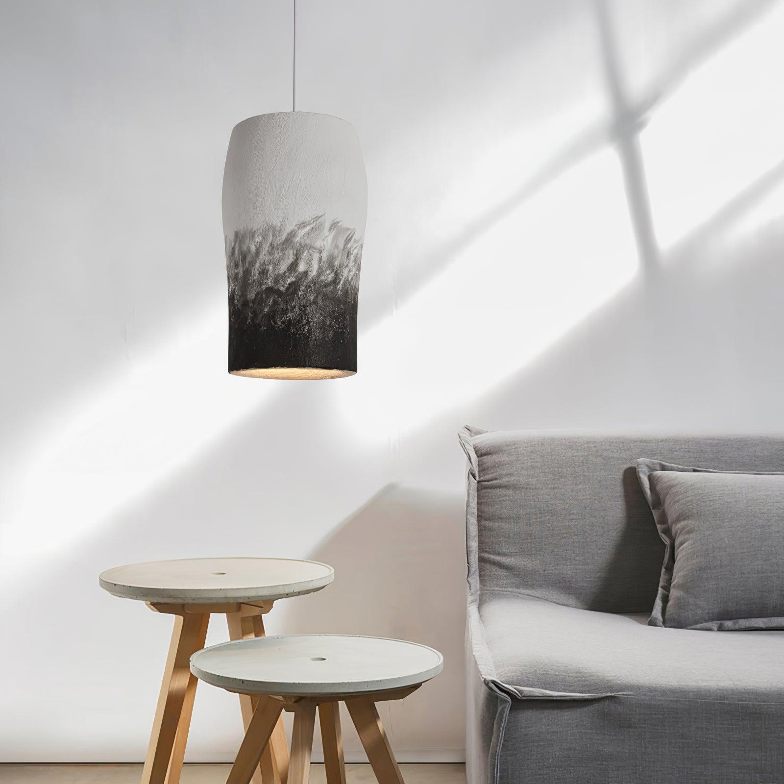 Ceraeion Modern Minimalist Crust Thin Metal Pendant Lamp - Blowlighting