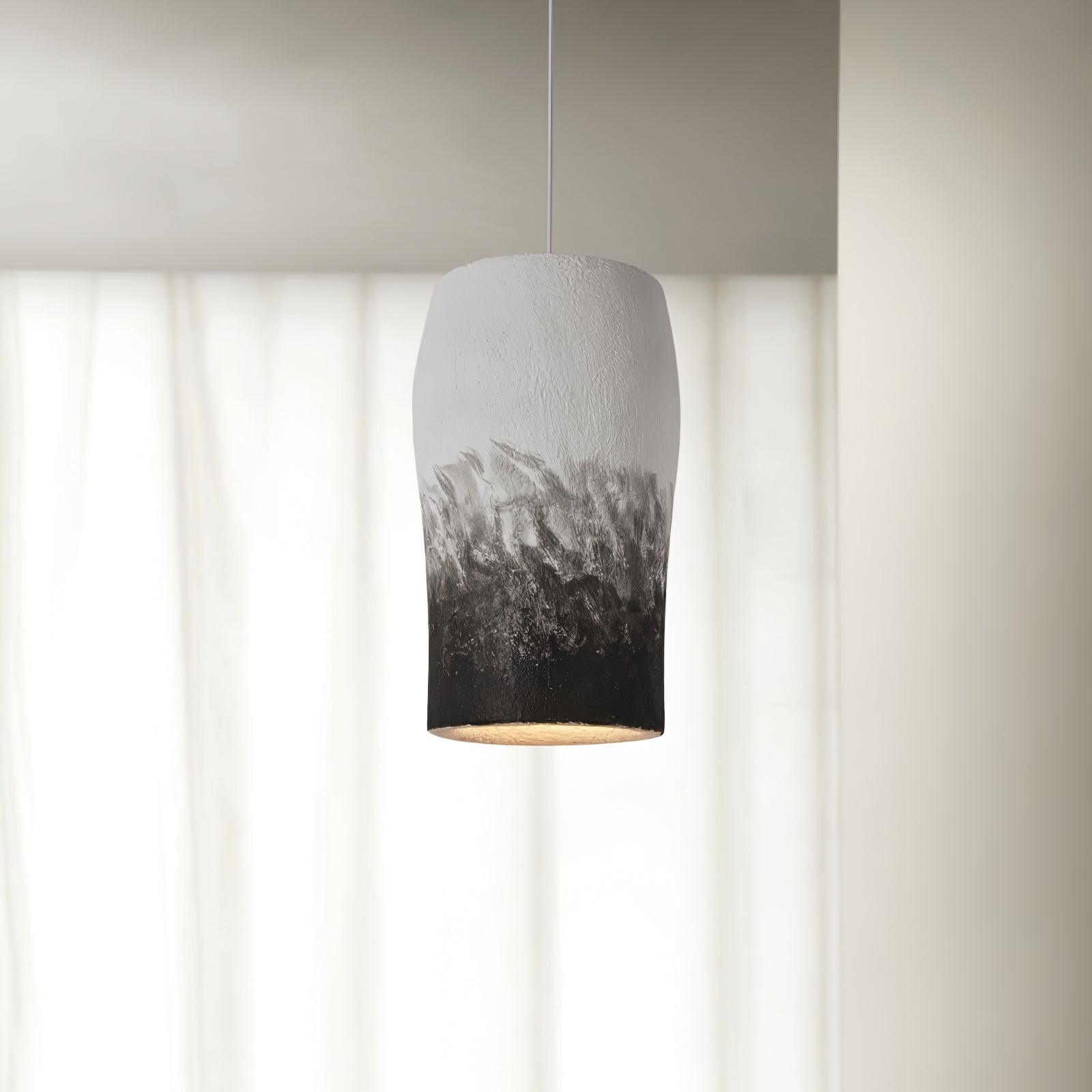 Ceraeion Modern Minimalist Crust Thin Metal Pendant Lamp - Blowlighting