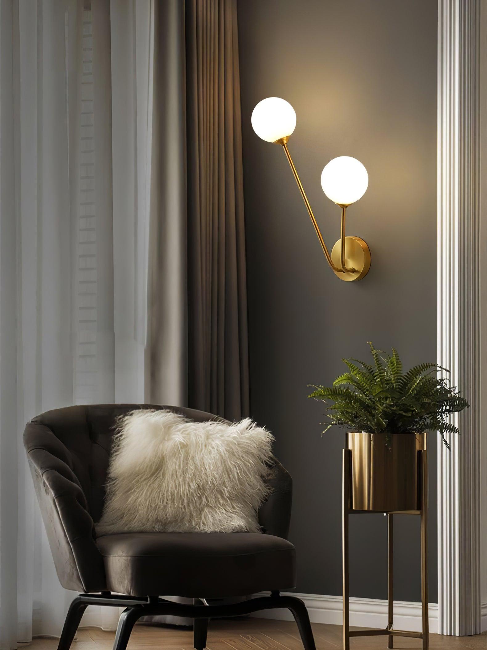 Joshua Luxury Metal Wall Lamp - Blowlighting