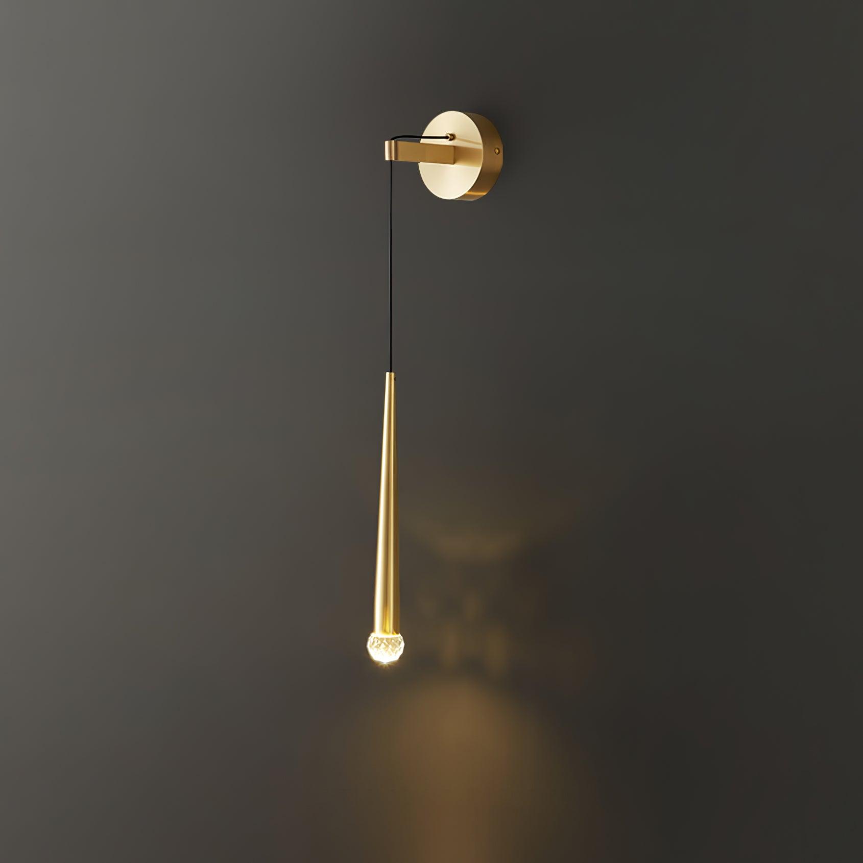 Crystal Conical Wall Lamp - Blowlighting