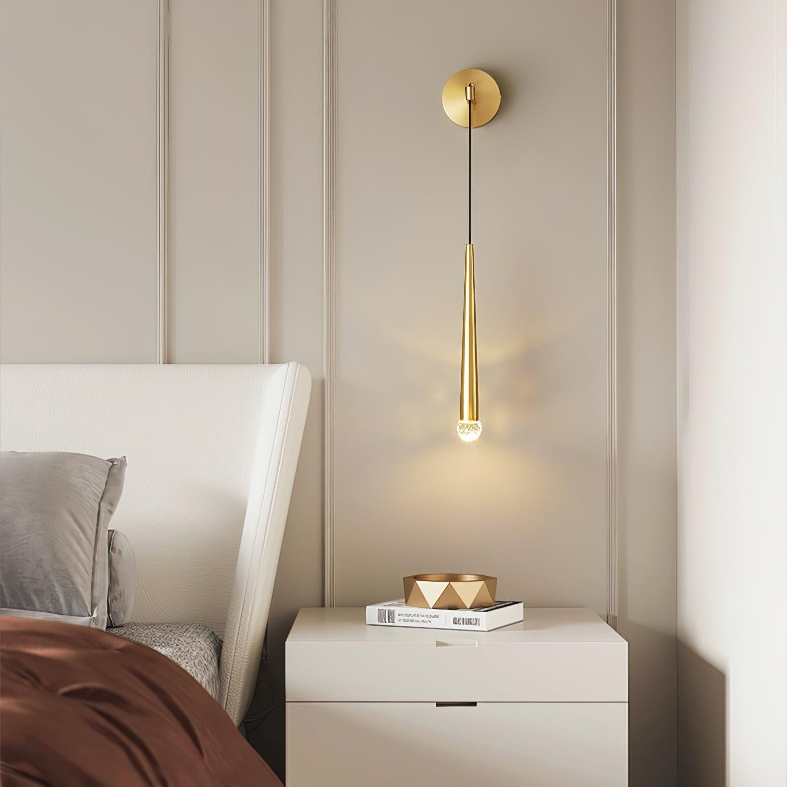 Crystal Conical Wall Lamp - Blowlighting