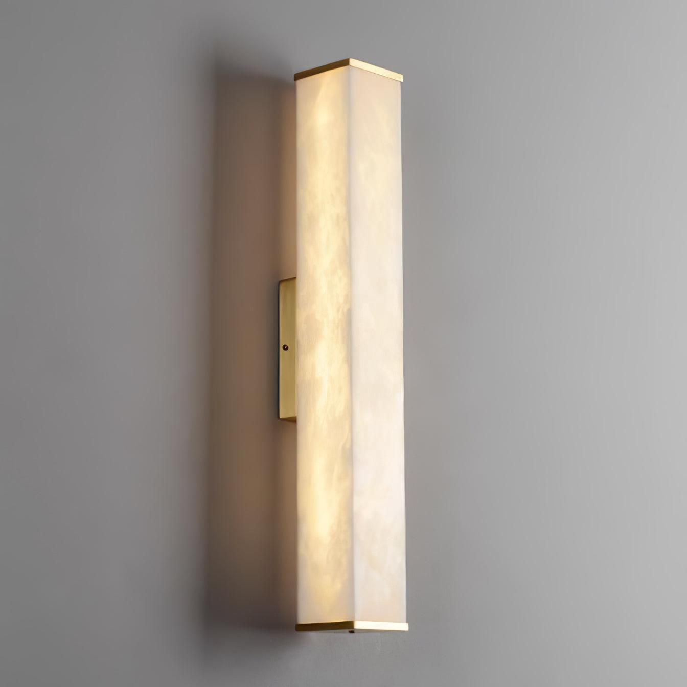 Vithaira Alabaster Linear Wall Lamp - Blowlighting