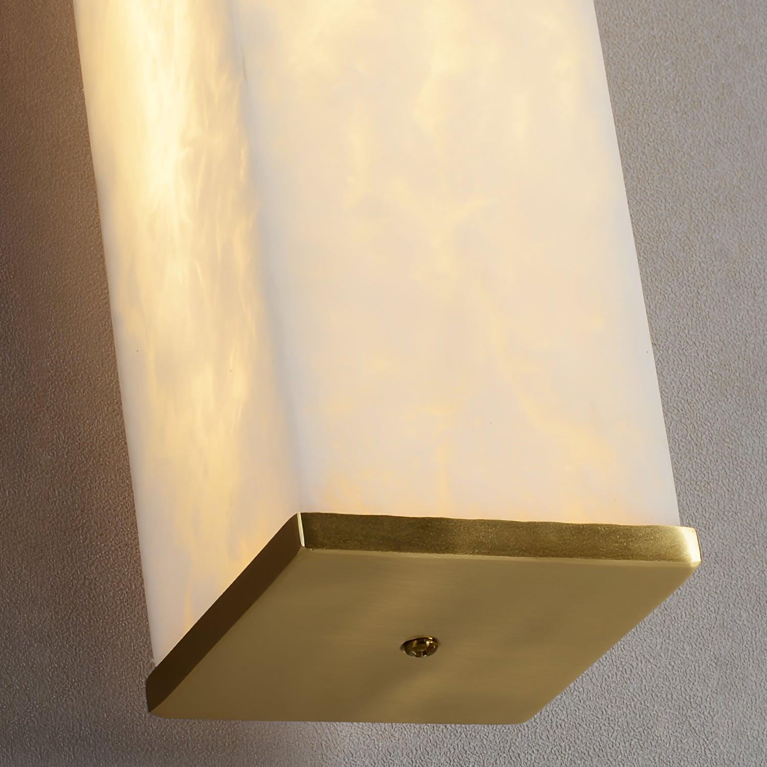 Vithaira Alabaster Linear Wall Lamp - Blowlighting