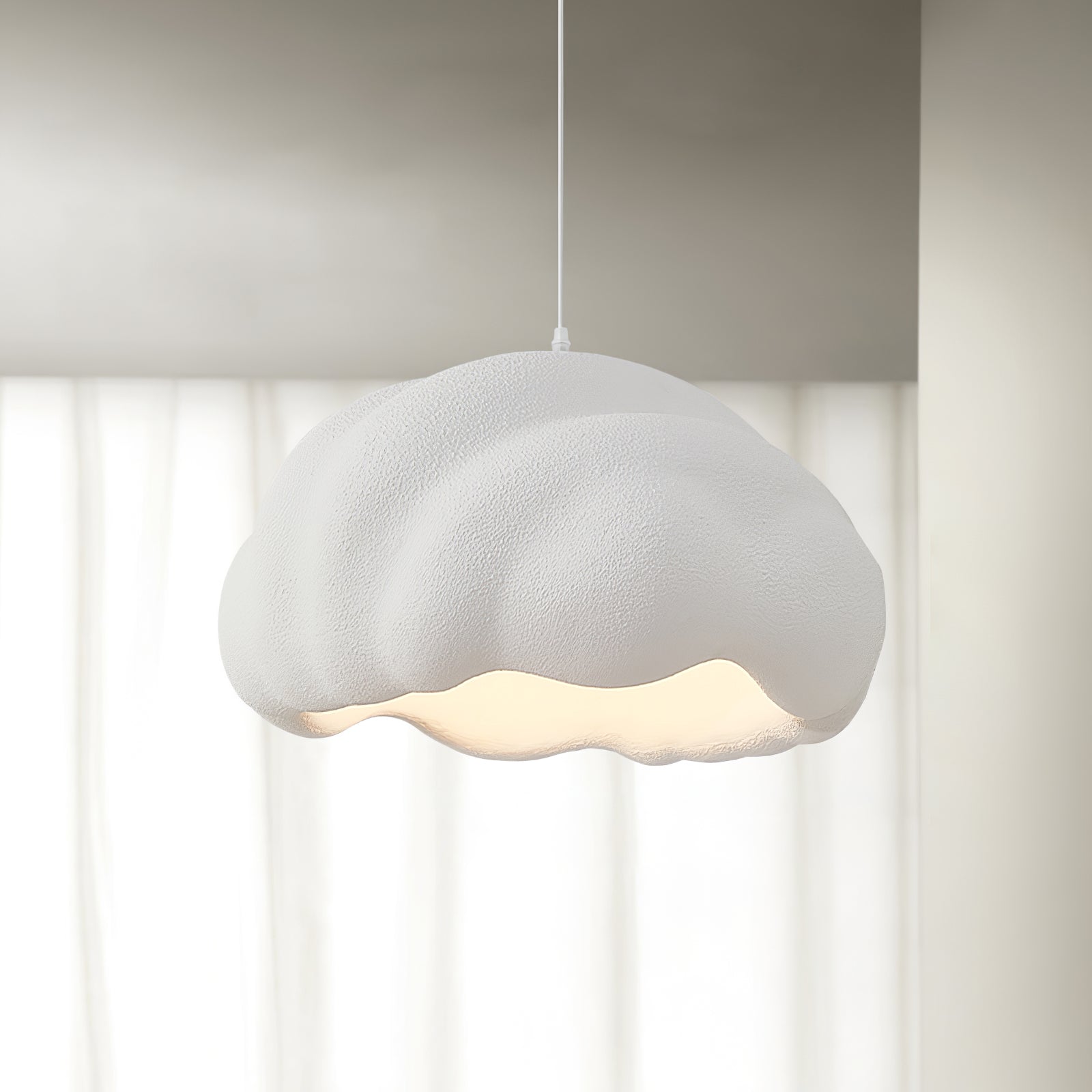 Itheira Modern Minimalist Plastic Metal Pendant Light - Blowlighting